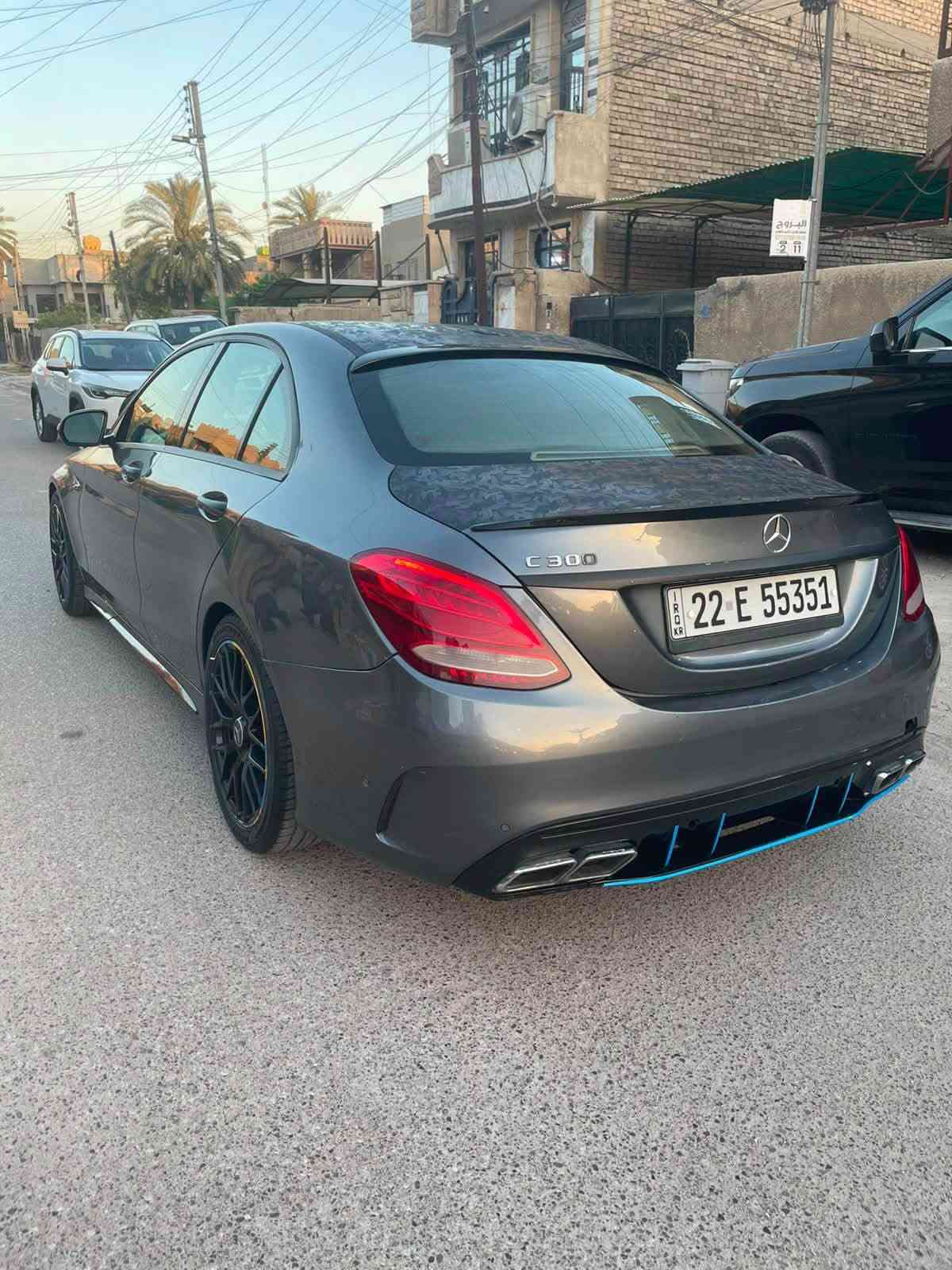 C300 ٢٠١٧ • حادث امريكا • كت AMG