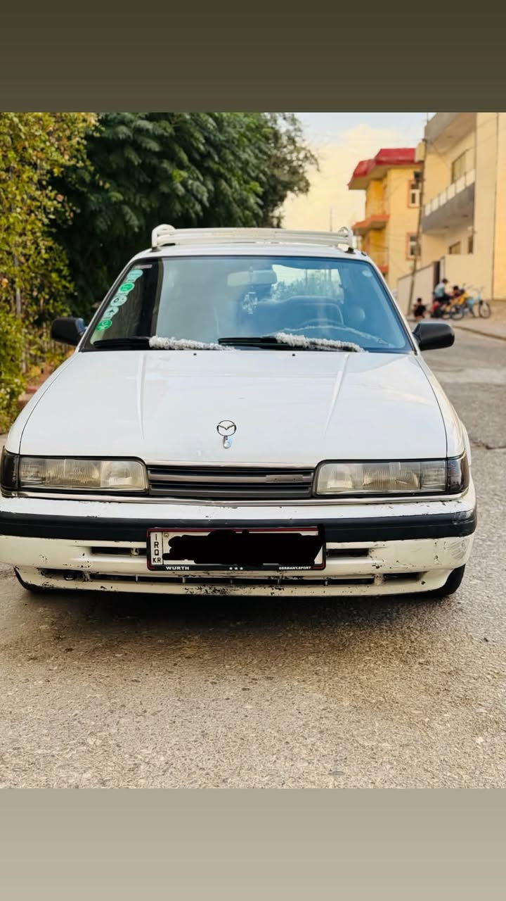 سەرەتابەناوی خوای گەورە
مازدا ٦٢٦ مۆدیلی ١٩٨٧
سەیارەکە بێ عەیبە 
٨و کابرێتەر 
تەبریدی لەسەر سویچ 
سەیارەکە یەک پەڵە بۆیاخی هەیە
کارەبای بەشەرت 
گێڕ و مەکینە بەشەرت 
سەیارەکە پاک و بێ عەیبە ماڵی دۆستە 
سەنەوی بەسەرچوە 
بۆ زانیاری زیاتر ***********☎️

