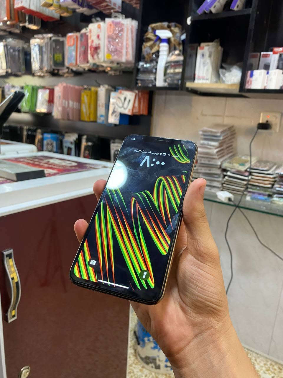 ايفون Xs Max
ذاكرة 256✅
شريحة 1✅
نضافة 90%✅
مبدل شاشة اصلية✅
مبدل بطارية اصلية✅
سعر 210 وبي مجال بسيط✅
 للتصال و الاستفسار ***********✅
