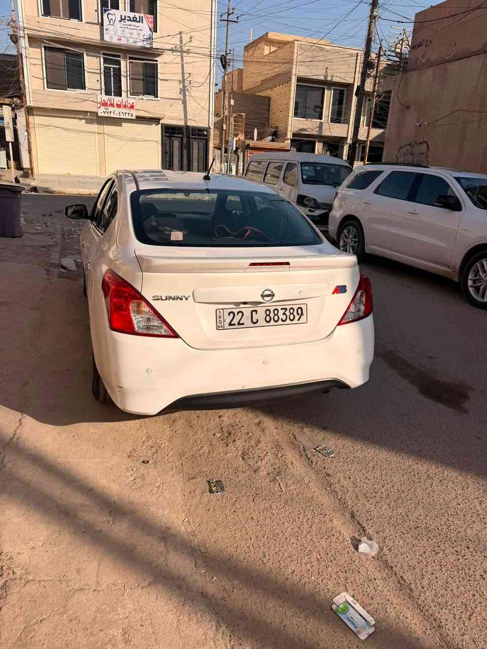 السلام عليكم
نيسان صني موديل 2023 اخذته زيرو وهسه ماشيه 30 الف فقط السياره بعدها جديده مواصفات:

1-بصمة 

2-بصمه ابواب

3-اشاره بالمري

4-حساسات خلفيه

5 - تبريد امامي وخلفي

6-تحكم التبريد شاشه

7-دشبول ديجتل

8-بيها تخم تايرات جديد

9-مري الجانبيه شفط

10- تحكم بالمقود

11- بطنها كله اسود

12-يدات نيكل

السياره ما بيها اي صبغ فقط 

بيها طختين موضحات في الصور 

اتريد تحويل او وكاله 

السياره ماشيه 30 الف كيلو 

سعر السياره 115 ورقه 

مكانها بغداد 

للاستفسار :

***********

