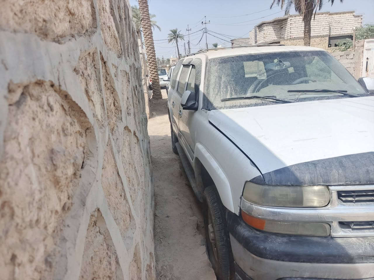 السلام عليكم جمسي ادوات
2002محرك 5300كير 1000
 حداديه 75٪تخم تاير
كهربايات كله شغاله 
***********
