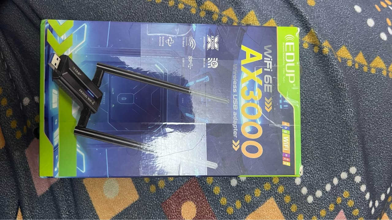 EDUP AX3000 • واي فاي 6 • يو اس بي 3.0