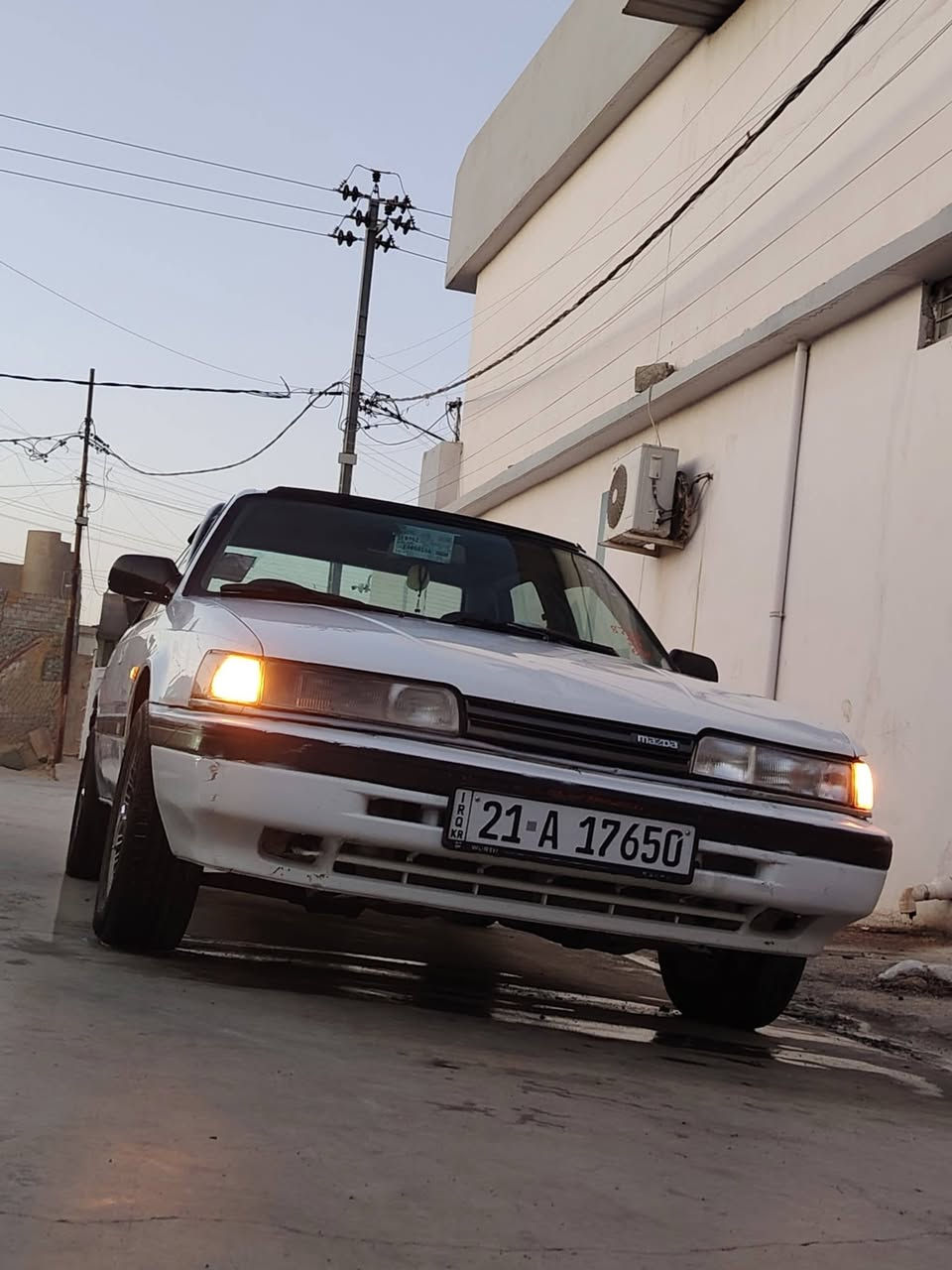 مازدا جنطه 626 للبيع
GLX

 رقم سليمانيه 

سنويه لحد 2030

هزه بعدها  

 موديل 90 

محرك 8 بخ 

محرك شرط 

كير شرط 

تدفئه شغاله 

التبريد يحتاج تصليح 

صدر 80/100

تايرات  80/100

صبغ بلادي ماعدا البونيد والجاملغ 
السعر 44 ورقة وبيه مجال 

رقم الهاتف ***********

 

العنوان كركوك
