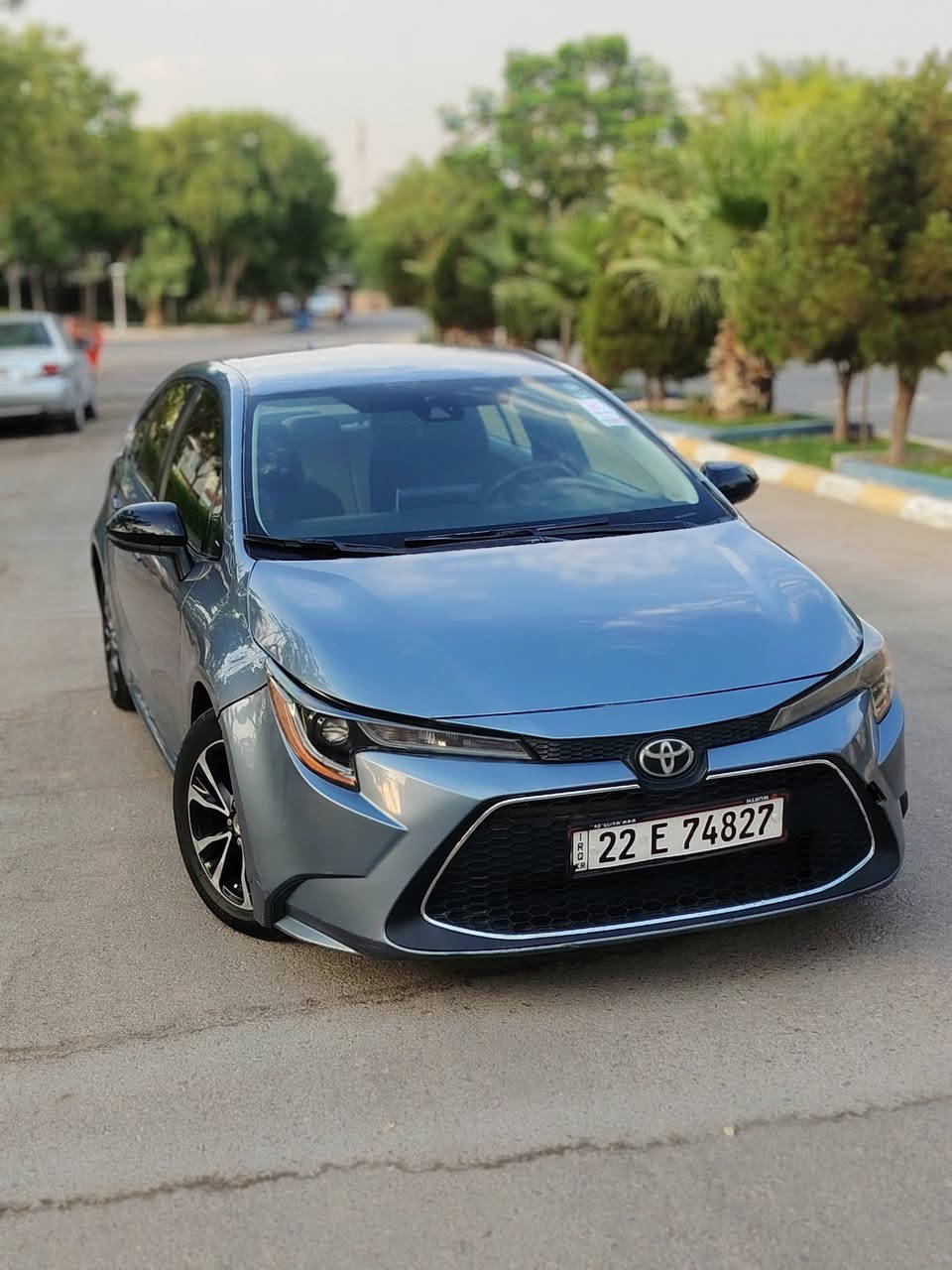 للبيع كورلا  LE
السعر 137
***********
موديل 2020
حادثها بنيد مصلح نفسه
ماشيه 53 مايل
تحكم ستيرن 
تثبيت سرعه 
كاميرا خلفي 
لايتات بلاديه 
حجر شركة 
اللون بحري
تايرات وياله شركة 
ردار بلادي
صدر امامي خلفي جديد
كير مكينه بشرط
مكينه 1800 المرغوب
سونار موجود بلمنشور
رقم الشاصي 
JTDEPRAE6LJ090639
رقم أربيل بسمي
 رقم وسنويه جديد 
مكان السياره ديالى خانقين
