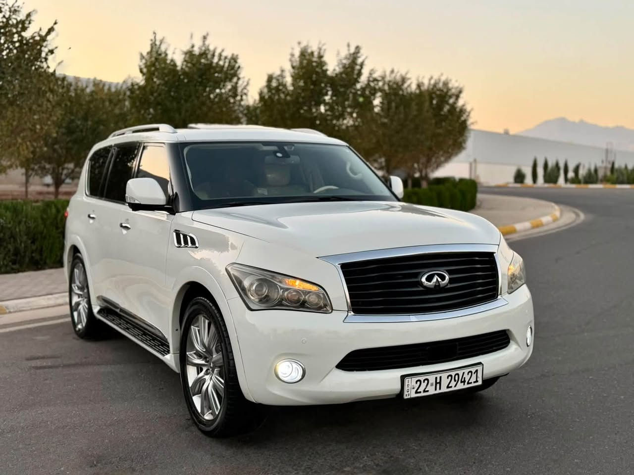 ‏ INFINITI QX56 2013
أنفنيتي QX56 موديل 2013 فول فول مواصفات ١/١
مواصفات خليجي وكالة شريكة سردار
سيارة جديد مثل شريكة 📦📦🧿🧿
 -----------------------------------------
مكان🌆: سليماني                   
 سعر💵: ارخص سعر  163$
تليفون 📲: ***********
                  *********** واتساب
  -----------------------------------------
▫️محريك V8 5.6L تمانية سلندر
🔹گير و محرك بشرط ✅
🔹بدون صوت و صرف و خلل كل بشرط فحص📦✅
🔹ماشيه 142 الف كيلو متر حقيقي
 
▫️سيارة جديد حديد بدون بارد و بدون رصعات
🔹بيها ( واحد جملغ خلفي صبوغ ) بدون داخل  اثر شخت شرط❌
🔹بدون أيرباگ كل بيلادي سليم ١٠٠/١٠٠
🔹سيارة حيل حيلوة جديد جديد ماشاالله
سيارة على وضع شريكة لوك 📦📦
 
▫️مواصفات
{{ بصمة - سلايت - داخل بيجي - فورويل - رادار امامي و خلفي - رادار جانبي - خمس كاميرا - ٣ شاشة - تشغيل عن بعد - صندوق شفت - ثلاجة - كشنات جلد - كشنات تتفيئة و تبريد -   - كشن و ستيرن خزن - كشنات امامي و خلفي كهربا - تيريد مركزي - حصاص امامي و خلفي - سماعة BOSE - مراي شفت - داخل فورميكا - ڤوليوم - تحديد سورعة - زينؤن - بعد }}
 
▫️اربع تاير و ويل حجم 22 بيلادي جديد
🔹سيارة جديد ماشالله بدون نواقص
🔹سيارة شرط بدون اى نواقص گير و محرك و حدادي و كاهرباى كولة بشرط
🔹سنوية و رقم جديد سنوي بأسمي تحويل غرامة بشرط
