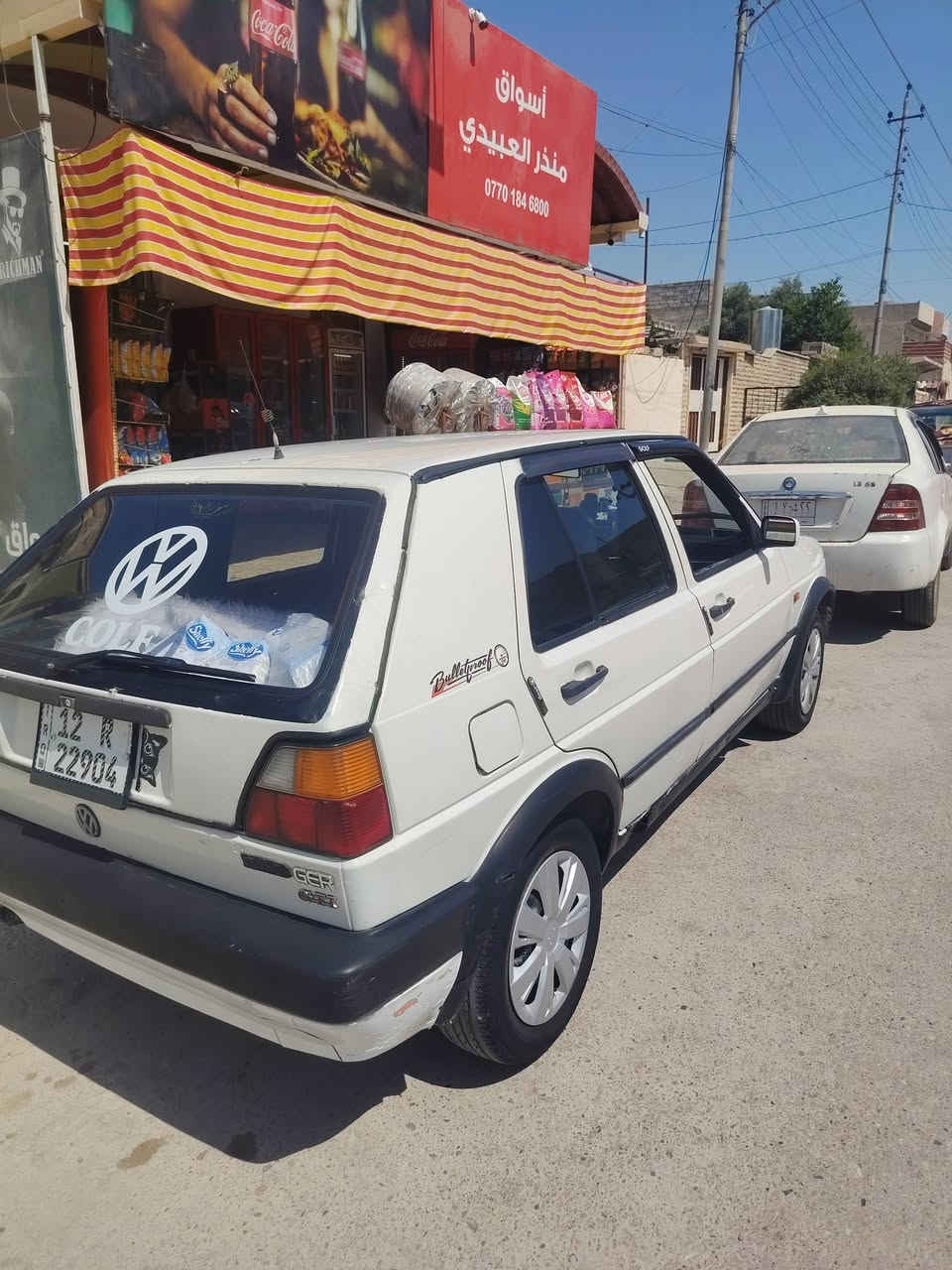 گولف للبيع موديل 92 رقم نينوى  بسمي كير محرك شرط محرك 0.8 تبريد شغال
ضرار بجم خفيف شرط بدون دواخل صبغ حزام  

السعر 30 بي مجال بسيط

الاتصال ***********
