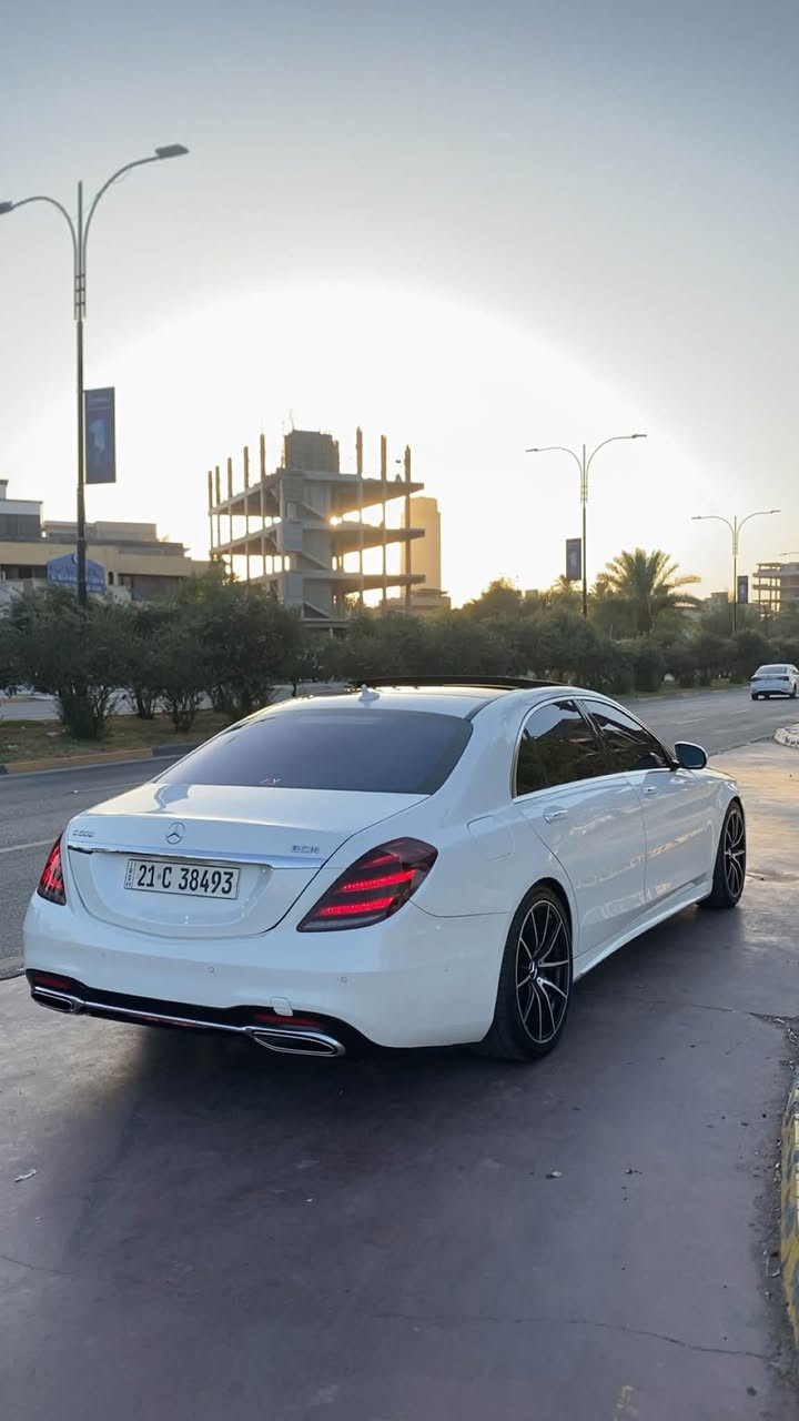السلام عليكم

للبيع Mercedes S500 2014 BCM باب طويل

 باسمي تحويل مباشر هزه جديده 

مكينه 8 سلندر (4فصوص) 

بانوراما  

٥ بردات

٤ كامرات

حساسات 360 

اوتو بارك

رادار امامي

رادار خلفي

نقطه عمياء

كشن تدفئه و تبريد

كشن يفتر ويه لستيرن

قياده اليه 

ثلاجة خلفيه

عطر بجكمجة 

شاشات خلفيه

بصمه ابواب 

بصمه تشغيل 

جكات تنزل وتصعد

كشن خلفي مفصول vip

داخل لدات ٧ الوان

استيرن G 

ويل 20 

جنطه كهرباء

كشنات خلفيه كهرباء

داخل جلد ابيض وجوزي (اصل)

ماشيه 87 الف

السياره خليجية وكاله BCM 

بيها رش بجاملغ لامامي ع كد شبرين من جوه فقط والباقي مكفول

عليها كت كامل مال 2020

مكينه وكير مكفولات بوضع الشركه (صفر مسج) سياره عليها 

ادامه كامله  استخدام شخصي  

مكاني الكراده شارع الوزارء 

السعر 355$  

للاستفسار الاتصال على الرقم ***********
