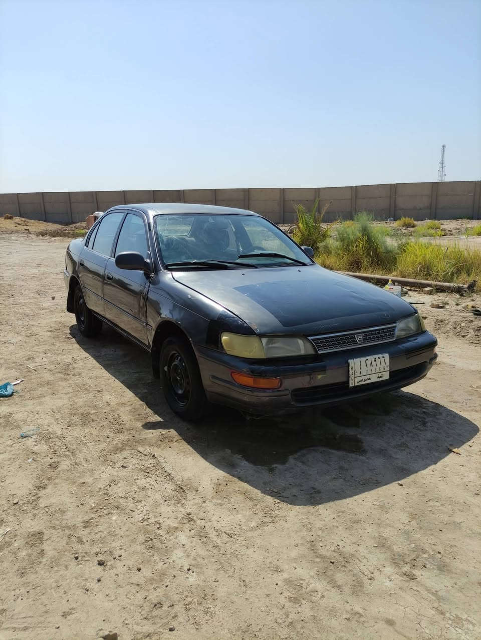 السلام عليكم كورلا للبيع موديل 95 رقم نجف سياره جديده كير محرك جدد مكفوله من ضربه الاتصال على هذه رقم *********** مكان سياره نجف كوفه السعر 40 وبيه مجال
