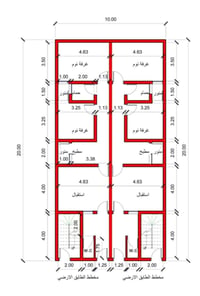 بناء دور سكني • تسليم مفتاح • تصميم تنفيذ إشراف