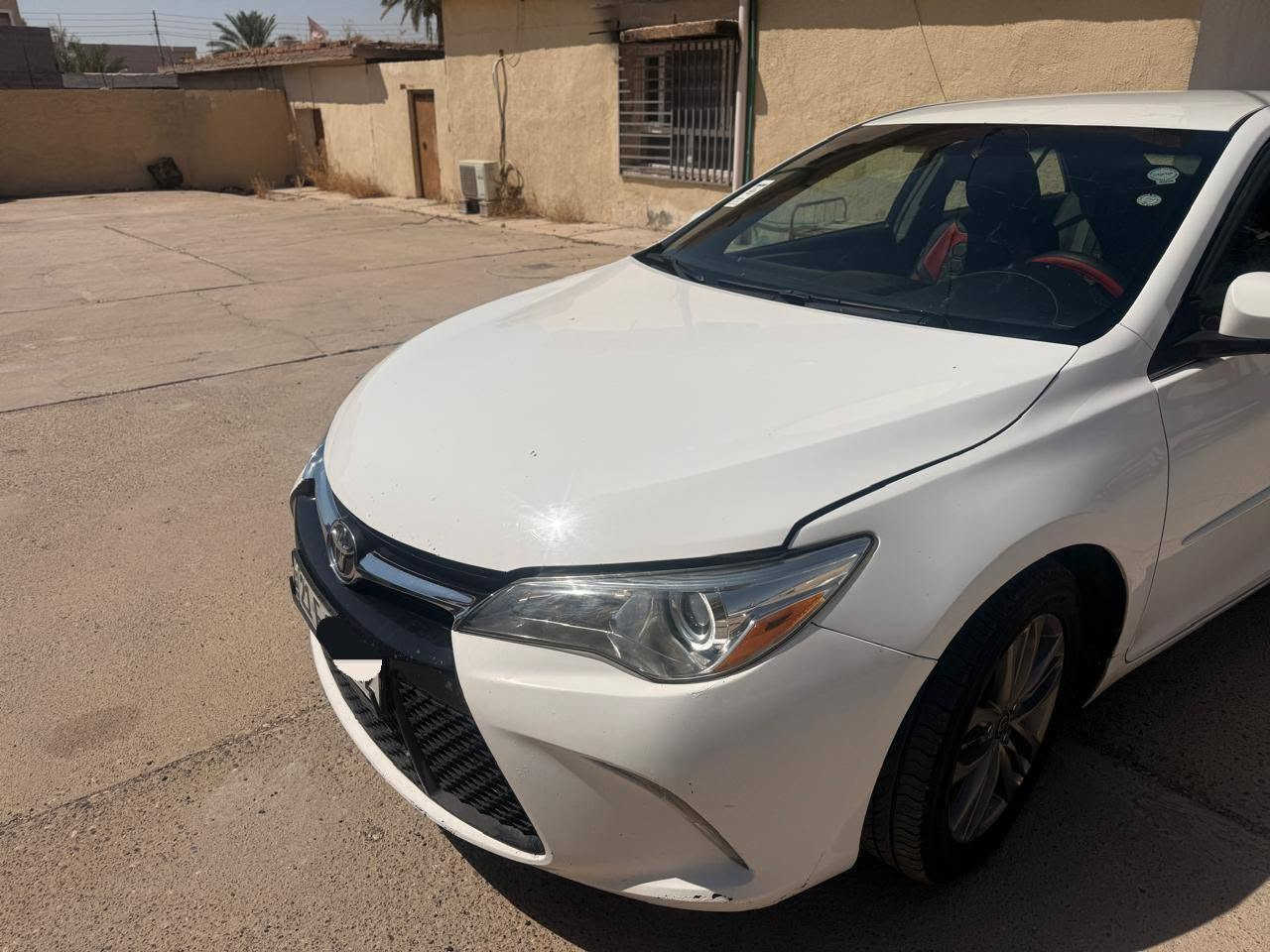 : للبيع كامري ٢٠١٦ مواصفات LE، لون أبيض، مكينة ٢٥٠٠ سي سي، قير أوتوماتيك، الممشى ١٩٤ ألف كم، سيارة مرتبة ونظيفة، استخدام شخصي ومريحة وعملية، وتستاهل الفحص والمعاينة. السعر 160$
. للتواصل  ***********
الرقم شمالي - سليمانية 
 لا تفوت الفرصة، كامري نظيفة 
لايوجد صبغ سيارة مكفولة 
ديالى - خانقين

