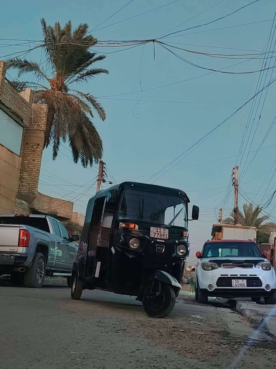 السلام عليكم تكتك موديل ١٩ رقم وسنويه تحويل ثاني مكينه جديده تخم تاير ابو الحيه اصلي اكسل كلجات خير من الله تراي كلش حلو تكتك جاهزه كله بيه رش صبغ وكلير  جماليه 
مكاني الشعب
السعر ٦٥٠٠ وبيه مجال للطيبين رقمي ***********
