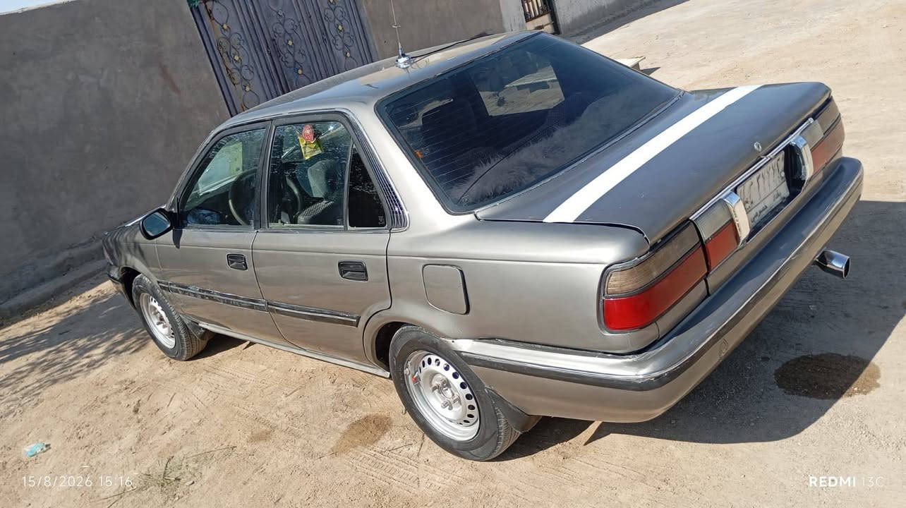 سلام عليكم كورلا مديل 91كفاله بالمكينه والكير والحداديه والبرانكيت كهربائيات قرفه جديده سيارة جاهزة رقمه بغداد مالكه بالعمارة متعهد براعي وقرامات وكص ونقل الجثه السنويه منتهيه من 22 السيارة مشروع وطني السيارة جاهزه بمعنه الكلمه السعر 38وبيها الشراي المكان البصره الزبير(***********
