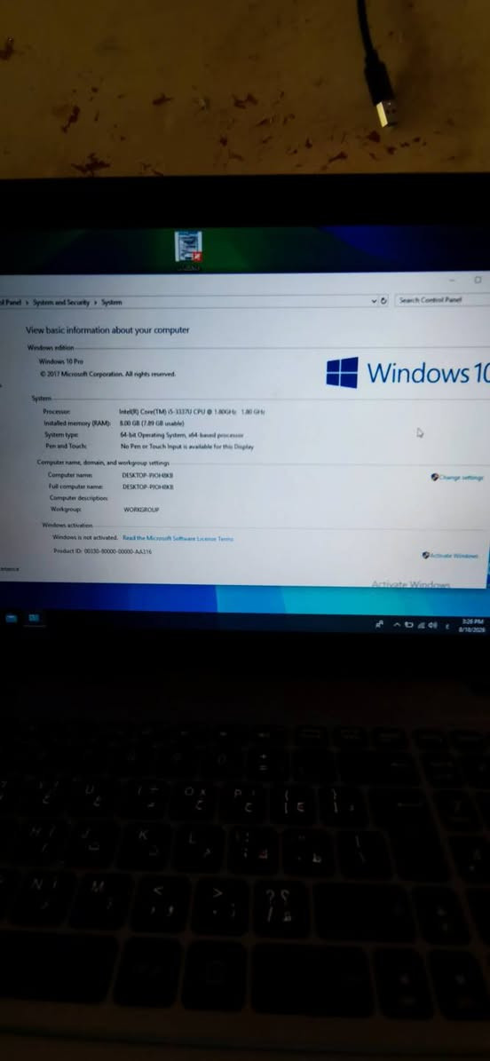 لابتوب ASUS A550C للبيع 💻🔥
لابتوب ASUS A550C للبيع 💻🔥

للبيع لابتوب ASUS A550C بحالة ممتازة ونظيف كلش، مناسب للدراسة، العمل، التصفح والبرامج اليومية.

🔹 المواصفات:
• المعالج: Intel Core i5-3337U
• الرام: 8GB
• الهارد: HDD 750GB
• الشاشة: سليمة وواضحة
• الجهاز نظيف جدًا من الخارج
• الشاحن موجود
• جميع الوظائف الأساسية شغالة تمام
. نظام وندوز 10 محدث 

⚠️ ملاحظة: البطارية تحتاج تبديل، والجهاز يشتغل بصورة طبيعية على الشاحن.

💰 السعر: 140,000 دينار عراقي قابل للتفاوض بالمعقول

الجهاز نظيف وحالته ممتازة  والبيع للفحص والتجربة.

و متوفر توصيل لكل العراق 
📞 للتواصل: ***********
***********
