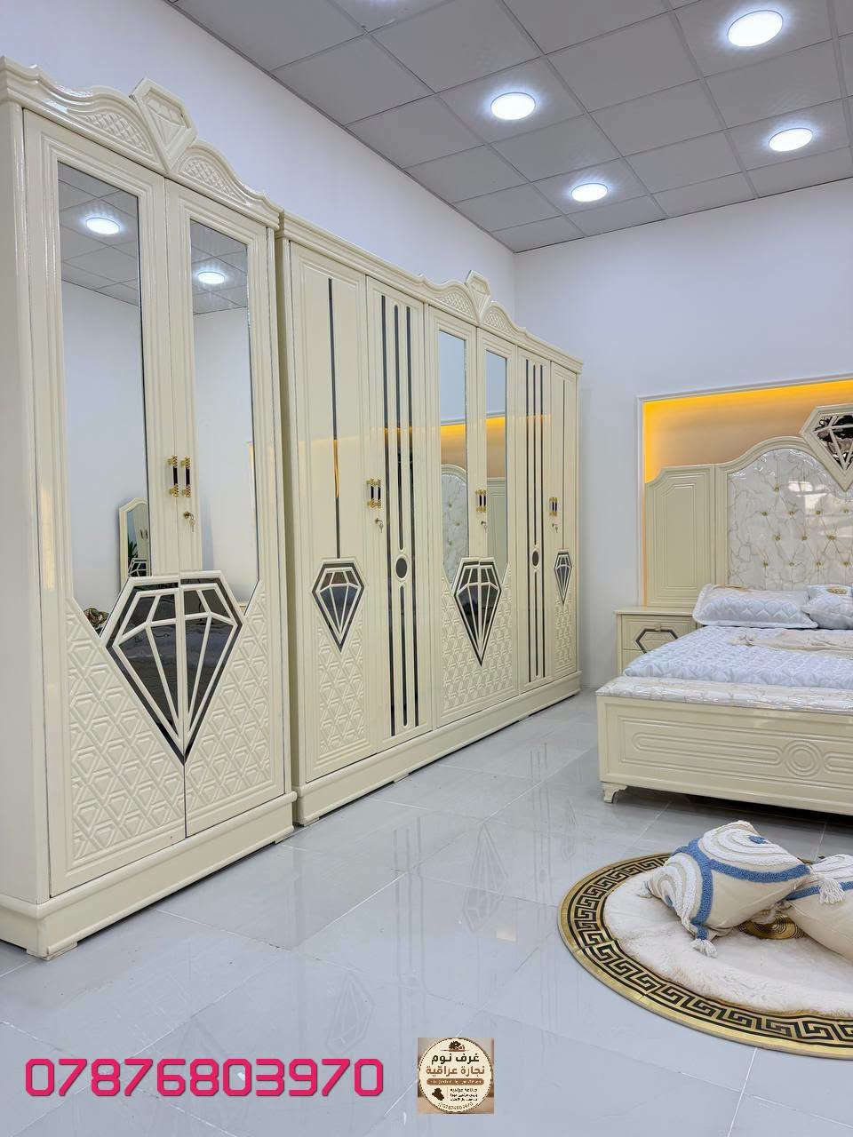 غرف نوم • نجارة عراقية • جودة عالية