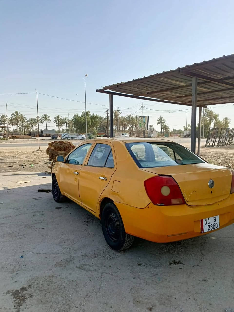 سلام عليكم سياره للبيع النوع جيلي ام كي جاهزه تخم تاير حداديه السعر 18 الرقم الاستفسار ***********
