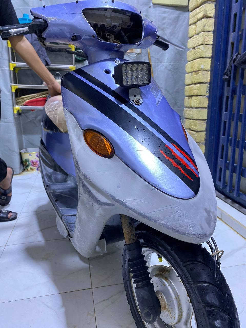 دراجة بيجي 9 زروف
مجفتة مرة وحدة (رايمر)
هندر تشتغلل السلف جان يشتغلل ووكف 
ستان مالتها طاگ 
دراجة خير من الله توديك وتجيبك
عوزها نواقص بصيطة

مكاني الكوت الشهداء 

الدراجة قفلها ب 150 الف 
 واتساب موجود 

***********
