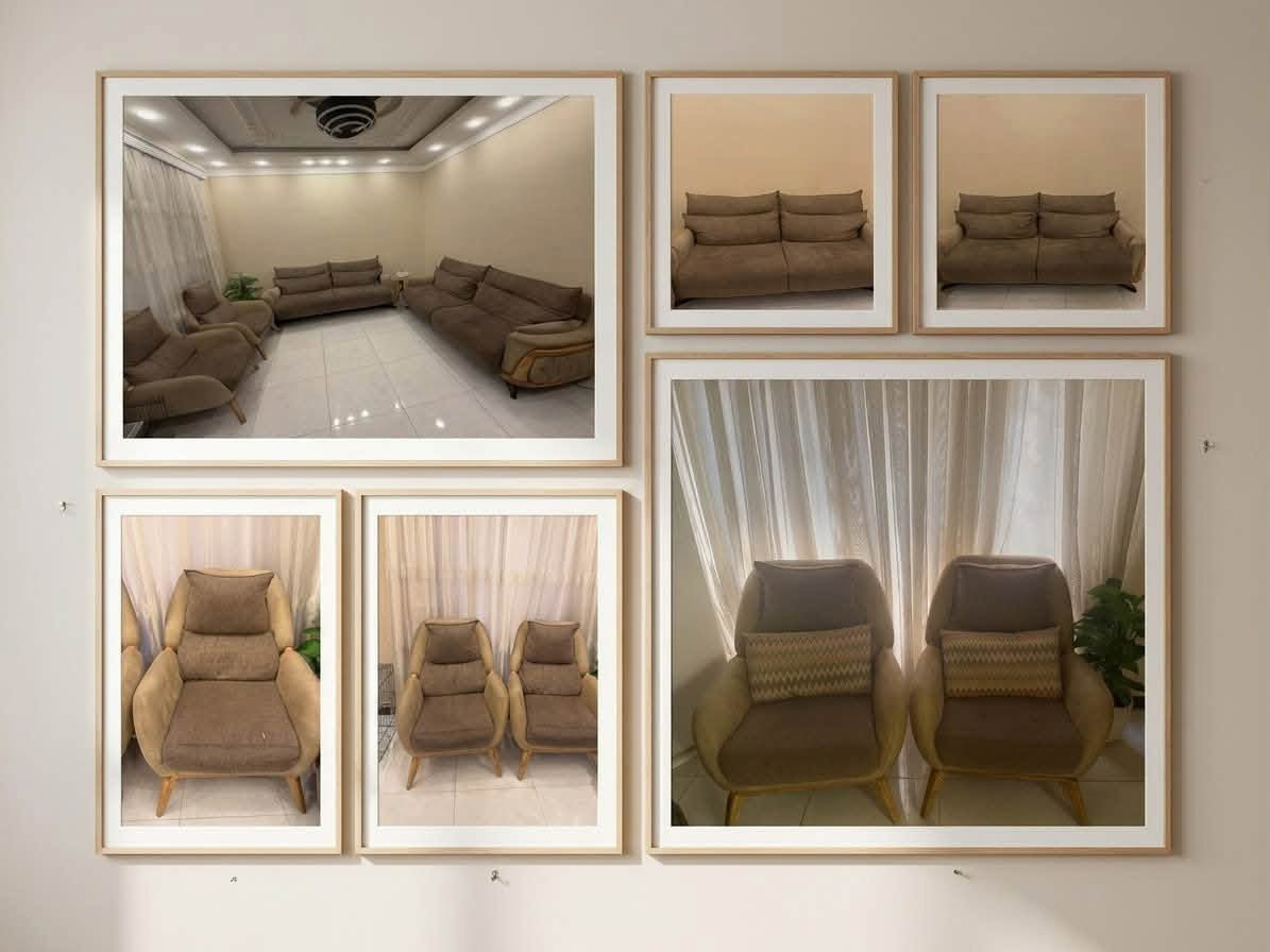 طقم قنفات (تخم) ضخم ومريح يتسع لـ 10 مقاعد! 🛋️✨
تصميم عصري ولون ترابي مميز يرهم ويا أي ديكور، يكفي عائلة كبيرة أو استقبال للضيوف بفضل مساحته الواسعة.
📌 المواصفات والتفاصيل:
• العدد: يتكون من 10 مقاعد.
• الحالة العامة: نظيف ومريح جداً، توجد فتحة (زرف) بسيطة في قنفة واحدة فقط وموضحة بالأولويات.
• الموقع: البصرة 📍
📩 لمعرفة السعر والتواصل أو للحجز:
يرجى المراسلة على الخاص، أو التواصل واتساب / اتصال على الرقم:
📞 ***********
