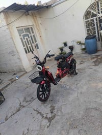 دراجة شحن • ٥ بطاريات • نضيفة