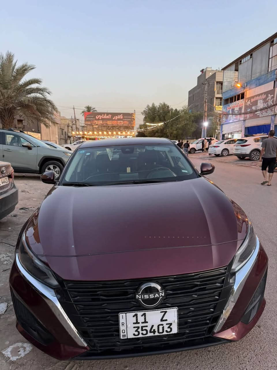 - نيسان التيما 2023 فئة SV
-رقم بغداد جديد الماني  بسمي شرط التحويل 
         

- ماشي70 mi 
-  بجم امامي خلفي كبس حادثهه جاملغ ومعدل فقط  بدون ضربه بدون دواخل  صور امريكا مع سونار ر 
بدون ايرباك
- حجر بيئة رادارات تشغيل عن بعد كشن كهرباء  مناقصهه برغي باقية على وضع شركة
- عنوان السيارة :بغداد
التواصل ***********
