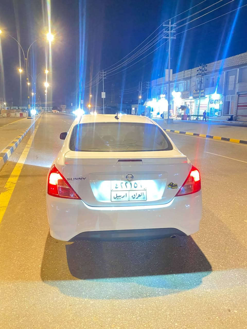 سلام عليكم نسيان صني هندي بليته زركه بيها طعجه بل جاملغ الامامي الأيسر مبدل نفس لون موديل 2017 السياره جديده 
السياره رقم اربيل تريد مداور تريد وكاله السياره كامله مكمله من حداديه تبريد كله كامل شاشه تحكم ستيرن السياره جديده مكاني النجف ملحق قريه الغدير الاستفسار أكثر اتصل *********** السعر 86 بيها مجال الشراي
