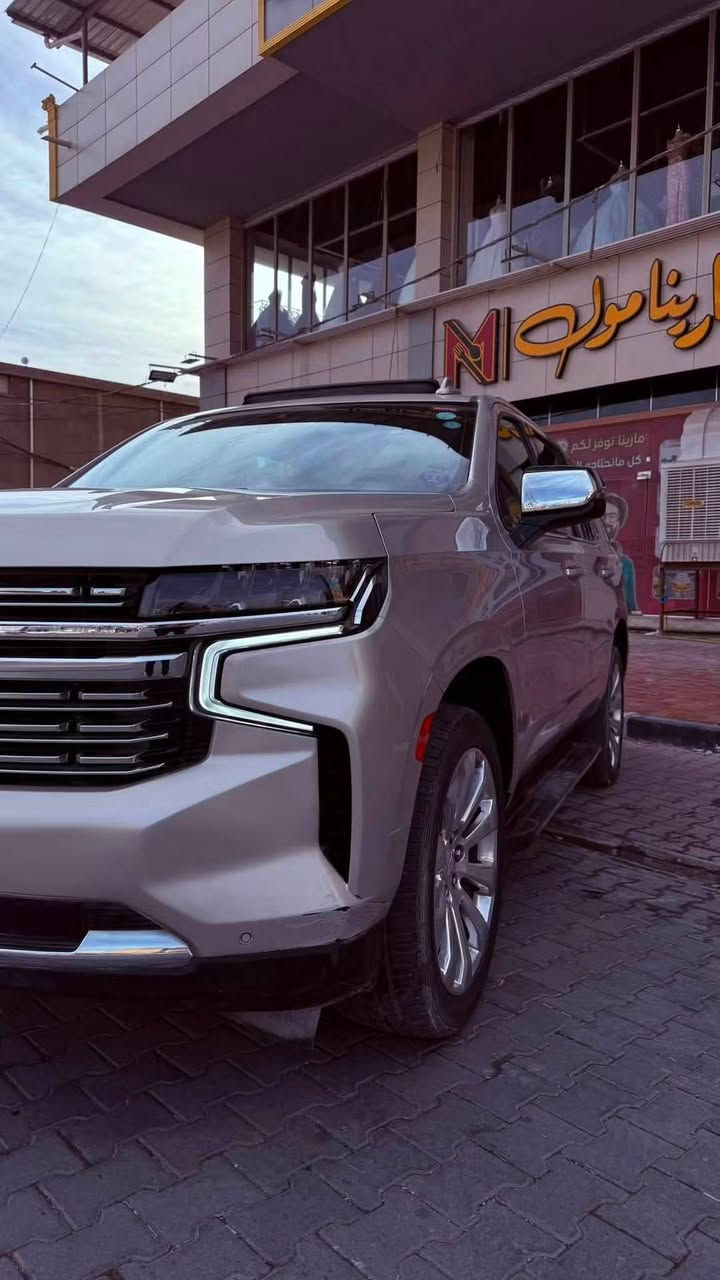 شيفروليه تاهو بريمير 2021
🚘 رقم اربيل
لون مميز  🤩
‎🚘 وارد امريكي 
‎🚘 موديل 2021
تبديل الصندوق وصبغ الجاملغ الخلفي الايمن ❌ 
مواصفات البريمير معروفة فول الفول 
PDR بالباب خلف السائق صغير
‎⚙️المسافة لمقطوعة 145 ألف #كم حقيقي
💵 السعر 385 قفل 
للاستفسار التواصل على الواتس اب
☎️ ***********
