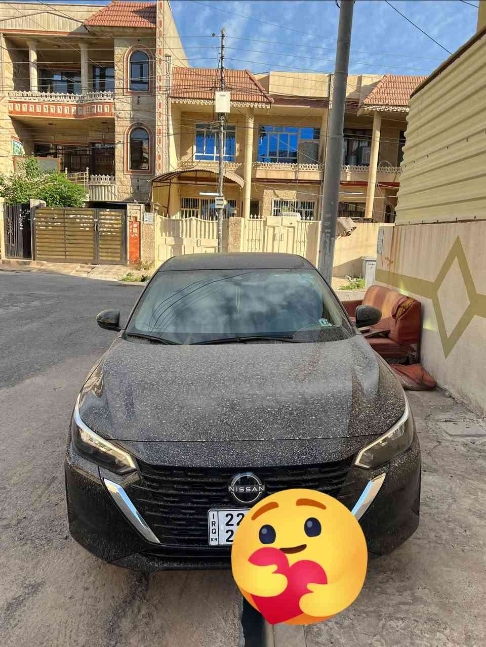 نيسان سينترا موديل2024 SV
وارد امريكي حادثهه قطعه وحده جاملغ امامي عكس السائق 
ايرباك فقط برده وراجع سستم
ماشيه٣٧الف كيلومتر
رقم اربيل الجديد بأسمي تحويل ثاني يوم 
محرك٢٠٠٠
السيارة موجودة بلعمارة 
كير ومكينه كفاله
***********
