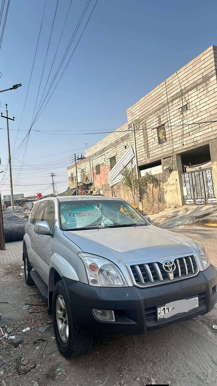 برادو 2008 اربعة سلندر محرك 2700 رقم بغداد مشروع وطني بأسمي مكانها البصرة
***********
