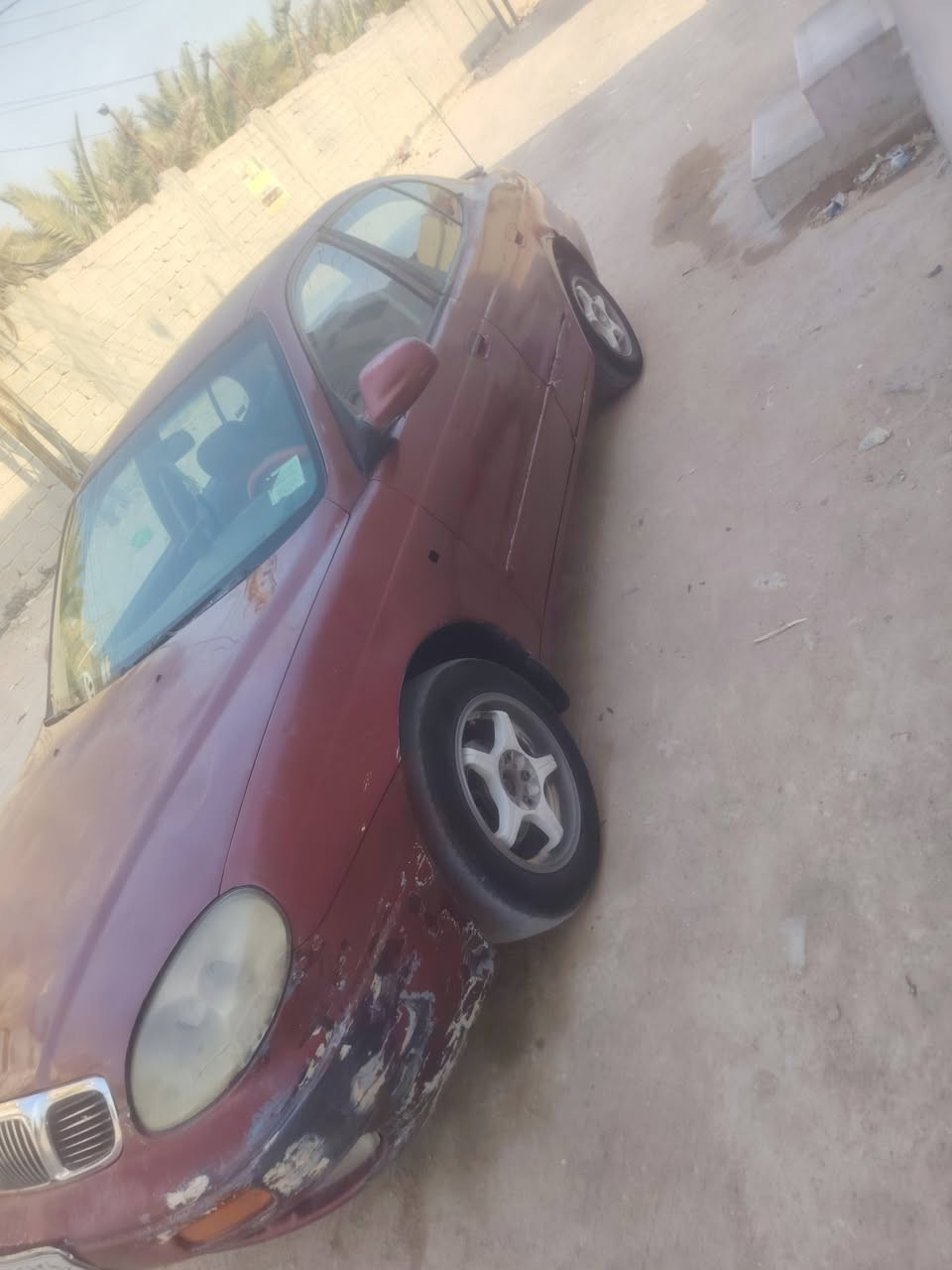 سلام عليكم 
سياره على كد الحال تاخذك وجيبك او ماتحيرك 

دايو لكنزا مسكر كير عادي

موديل ٢٠٠٢

تبريد كمريسر جيديد وعوزهة بس راديتر 

مكفوله من الضربه

دواخلهة جديده

كهربائيات كلهة شغاله 

حداديه زينه

نقصهة بس مشط استيرن

والباقي شوف العين

رقم نجف سنويه نهايه السنه تصقط
***********
سعر 25
