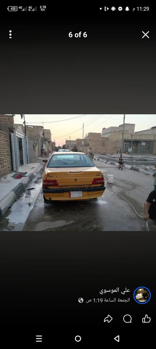 سياره بيجو مديل 2015
سياره كامله تبريد مكينه وكير مكفولات 
غرفه نظيفه سياره نظيفه كهربائيات شغاله برانكيتات نظيفات 
علمآ سنويه منتهيه 2021 وراعيه ماندله 
رقمه بصره
ونضافته كدامك مكان ناصريه سيددخيل 

 السعر 15
هذه رقمي ***********

