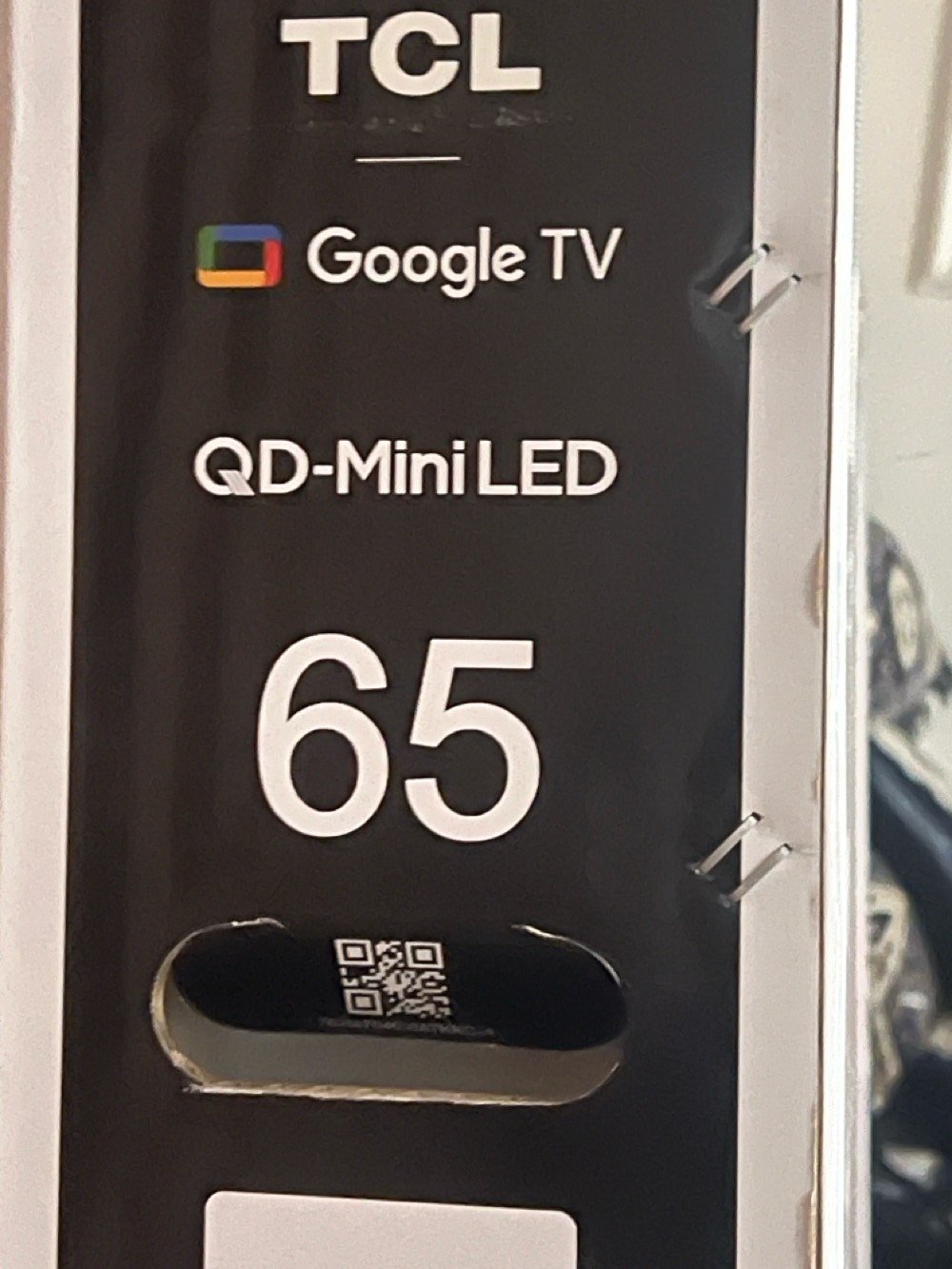 TCL ٦٥ بوصة • QD-Mini LED • ٤K ١٤٤هرتز