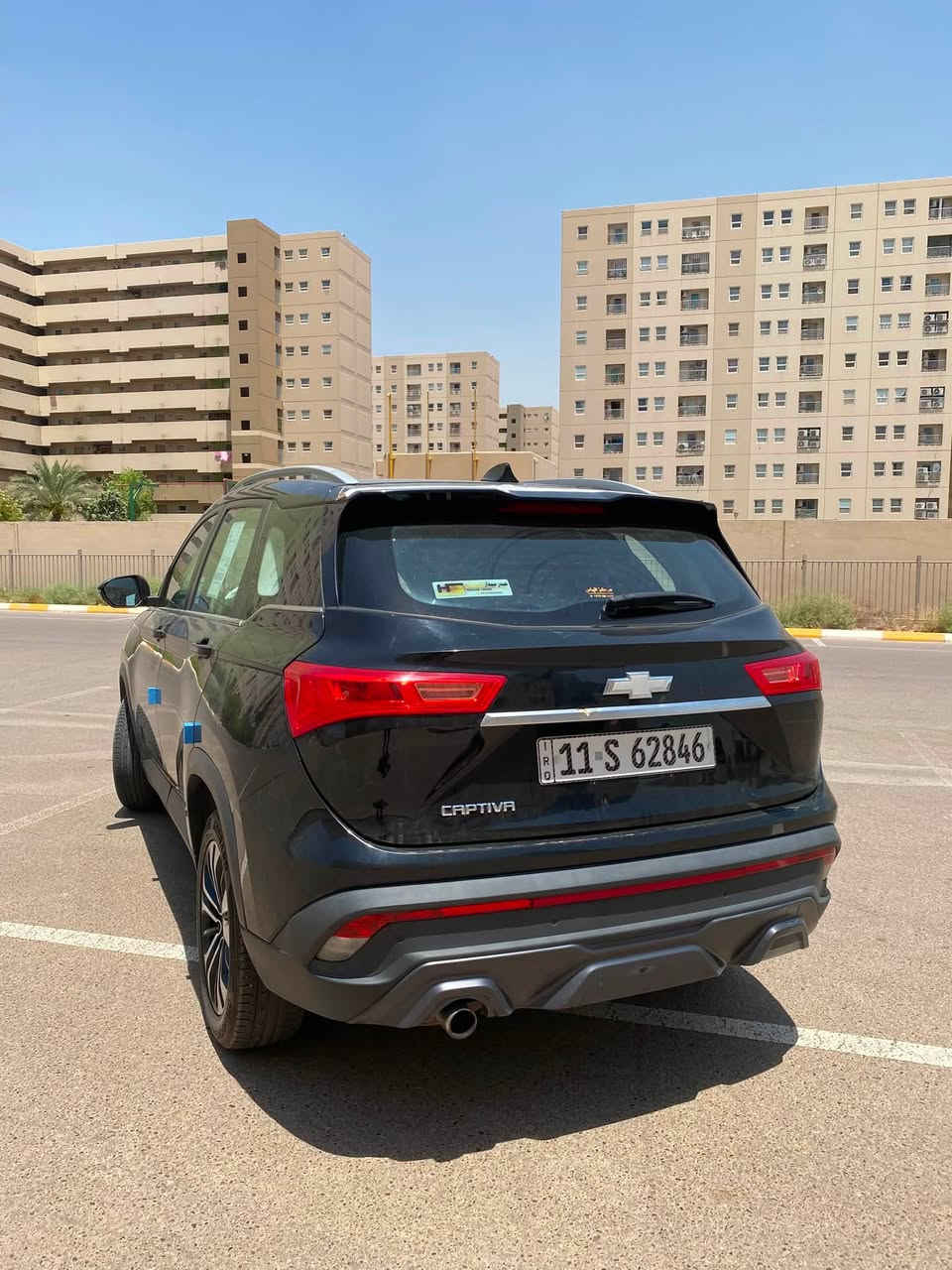 سلام عليكم شوفرليت كابتيفا 2023 وارد خليجي
ماشيه 79500km

بيها ضربه خفيفه بالباب الخلفي و معدله بارد 

سياره برايمر اعلى فئة فتحة جام اوتو 

تخم تايرات جديد

محرك 1.5 

السياره نظيفه كلش و مرتبه 

ب 155 ورقه و بيها مجال

الي يحب يتواصل ***********

مكاني بغداد شارع فلسطين
