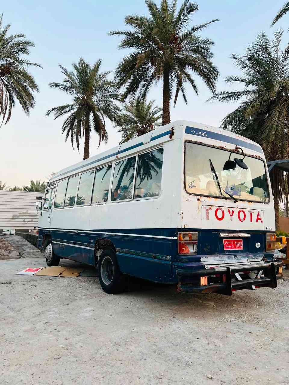 السلام عليكم كوستر موديل 84للبيع السياره مكينه بانزين بيها تبخير حداديه كير وأكسل بحاله جيده السعر 7ونص وبيها مجال عنواني بابل اي استفسار خاص او ***********
