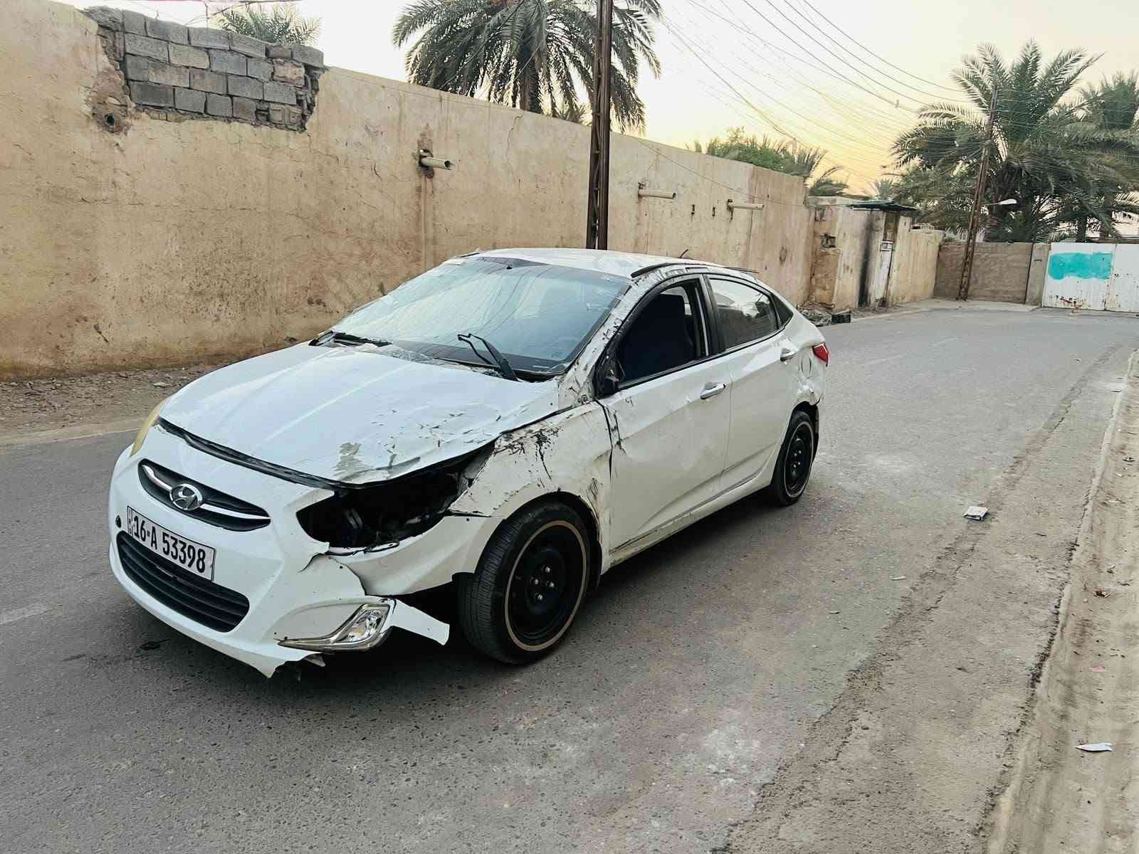 سلام عليكم للبيع هونداي اكسنت موديل 2016خليجي رقم قادسيه انكليزي تحويل مباشر اخوان سياره تعرضت لحادث جفيه كما موضحه بلصور ابيع على وضعهه سياره شغاله وتمشي  شواصي لغود ايرباكات  مكفوله مكان
سياره بغداد السعر 38$الاستفسار
***********
سلام عليكم للبيع هونداي اكسنت موديل 2016خليجي رقم قادسيه انكليزي تحويل مباشر اخوان سياره تعرضت لحادث جفيه كما موضحه بلصور ابيع على وضعهه سياره شغاله وتمشي  شواصي لغود ايرباكات  مكفوله مكان
