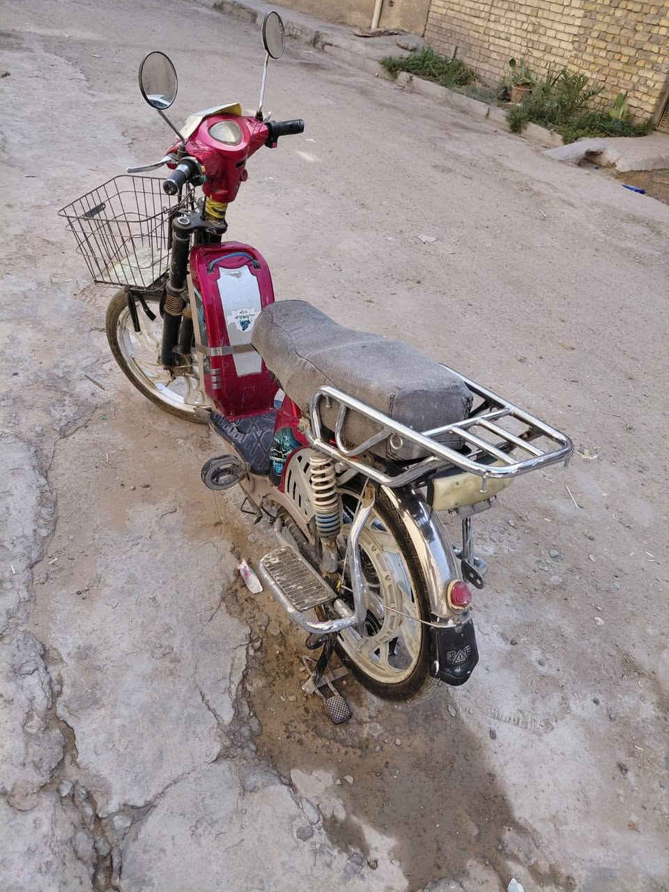 دراجة شحن للبيع
دراجة شحن للبيع... 5 بطارية.. السعر 175 الف و بي مجال

العنوان حي اور ام الكبر و الغزلان
***********
