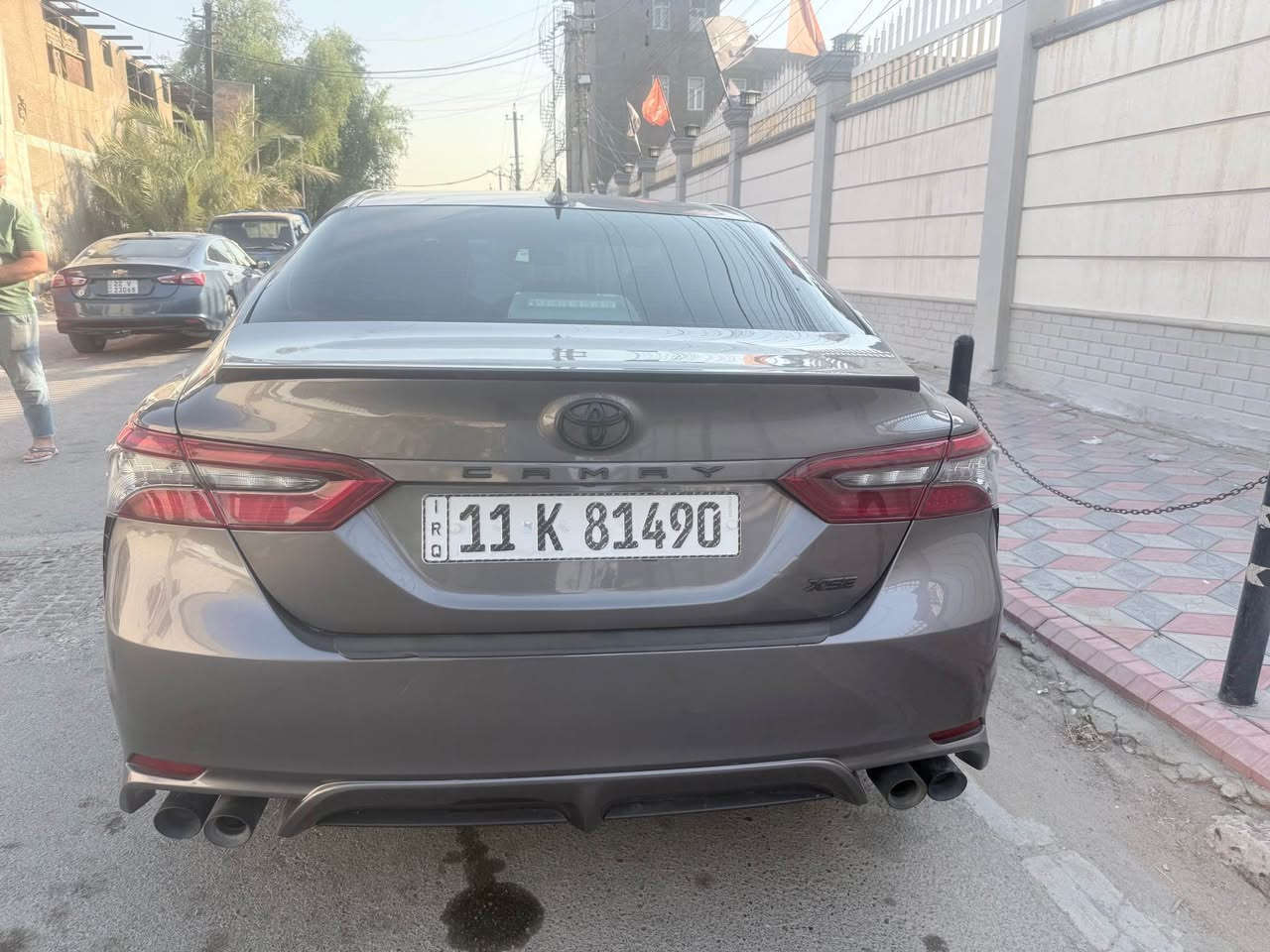 السلام عليكم 
كامري موديل2022
فئه xse
فول مواصفات بدون فتحه
تبريد قطعتين
كشانات كهرباء
تدفئه كشنات
شاحن وايرلس 
ماشيه 62 الف 
حادثه بنيد مبدل ومصبوغ فقط باقي السياره بدون صبغ
مكان السياره بغداد الزعفرانيه 
السعر 175 وبيه مجال
السياره مرقم بغداد ب اسمي
*********** بغداد, العراق
