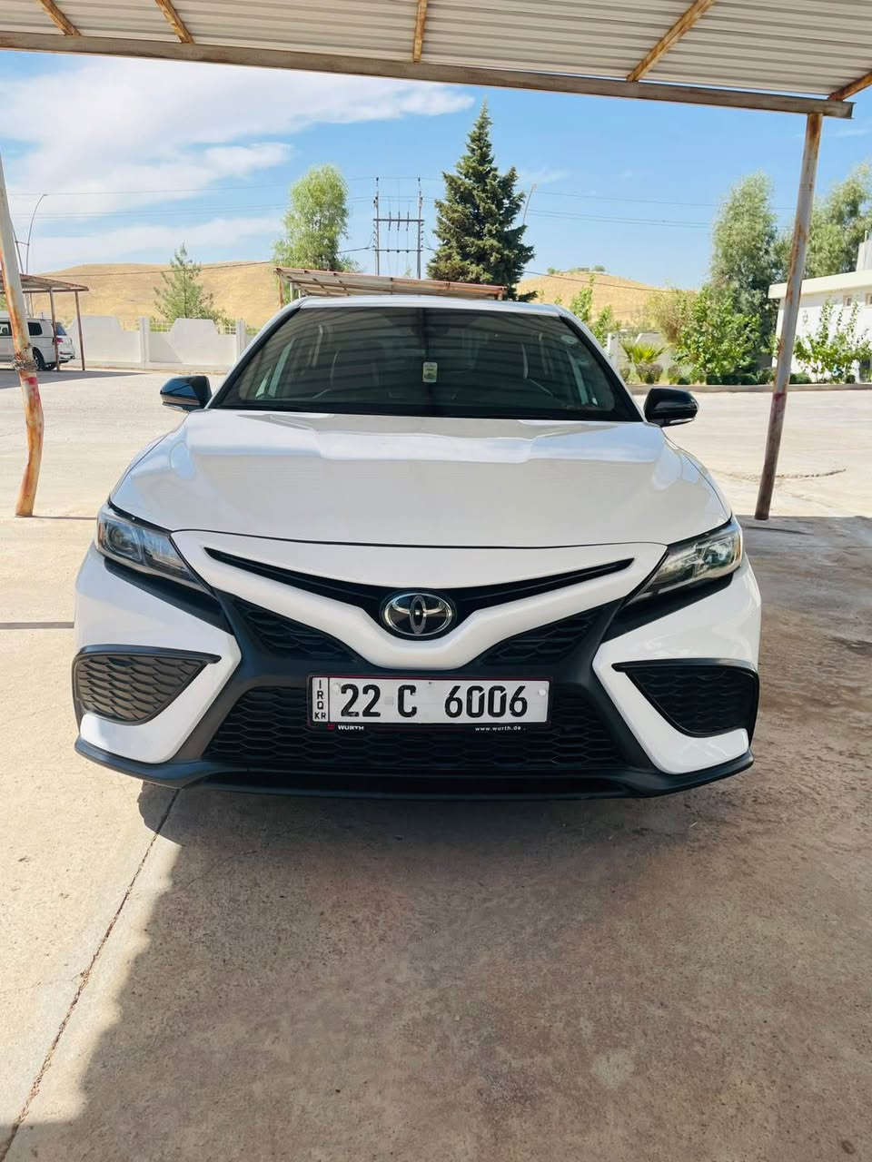 كامري CAMRY SE 2022 
يجي الويل كاب +يدات اسود ، مرأة ألاشاره والتنته اسود بلادي الضرر ربع جاملغ صبغ بدون ايرباك بدون دواخل الباب الخلفي صفحة السكن 
صبغ عراقي .

السعر / 198
رقم الشاصي / 4T1G11AK8NU043837
رقم الهاتف /*********** دهوك, العراق
