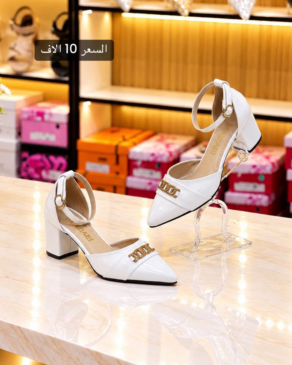 ⁨ ⁨ يجنن حذاء نسائي 💓 كعب 5 سم 🤩

..السعر 10 الاف🔥 

القياسات 37.38.39.40.41

‏‎❇️ متوفرة خدمة توصيل 🚕 لجميع المحافظات ❇️

للحجز والاستفسار 
عن طريق الواتساب 📲 
‏‎
 *********** 
***********

🥳العنوان : نجف شارع سلام غري مقابل مخبز الباشا🥳
‏‎أوقات العمل من 12 ضهراً الى 9 مساءً⁩⁩⁩⁩⁩⁩⁩⁩⁩⁩⁩⁩⁩⁩⁩⁩⁩⁩⁩⁩⁩⁩⁩⁩⁩⁩⁩⁩⁩⁩⁩⁩⁩⁩⁩⁩⁩⁩

نص مكتوب في الصور:
- السعر 10 الاف
