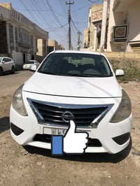 نيسان سني هندي  بليتة زركة رقم بغداد  باسمي  سيارة جاهزة صدر جديد امام...