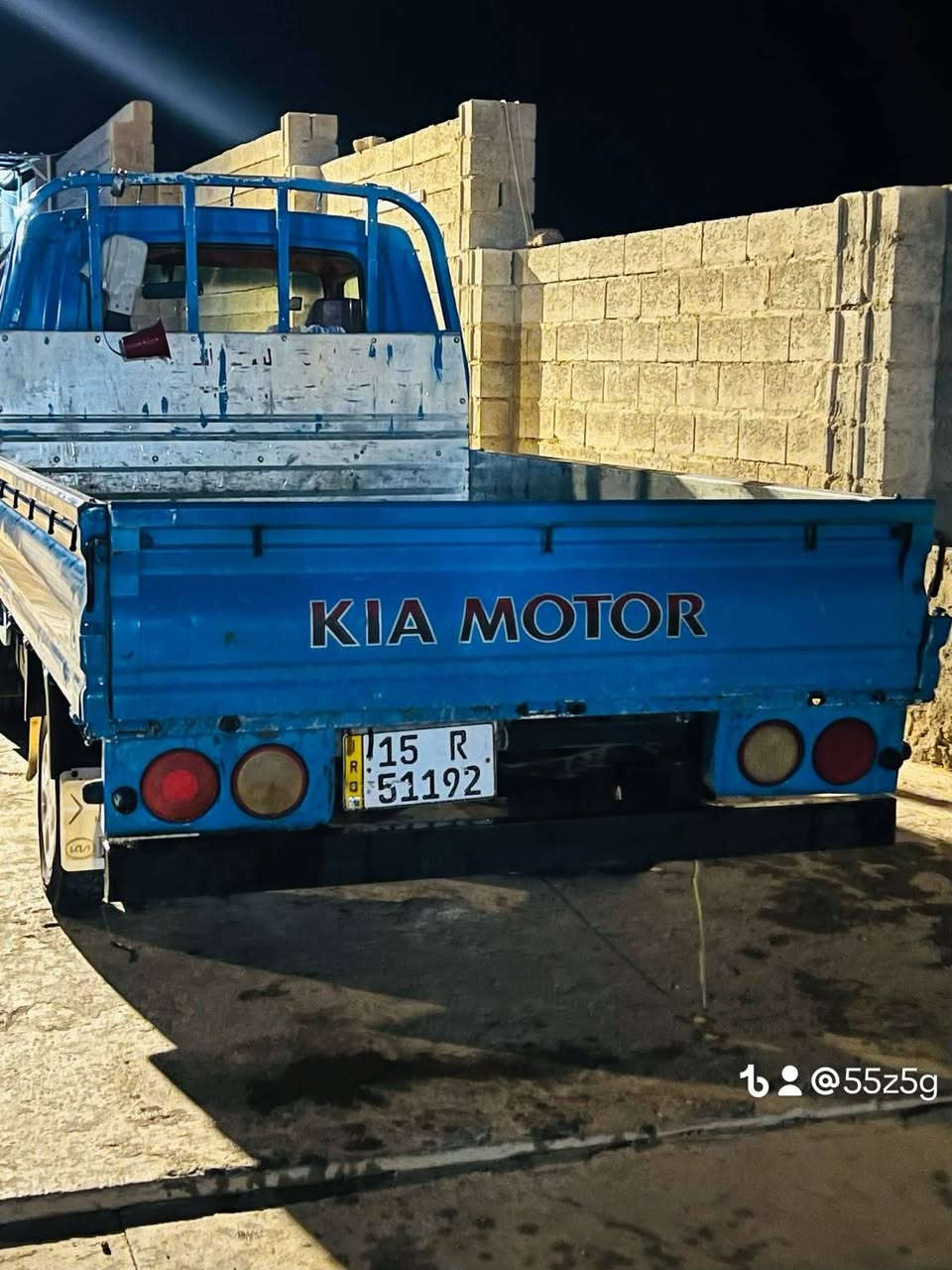 السلام عليكم كيا بنجو موديل 96 جاهزه من كل شيء للبيع السعر 55   ***********
