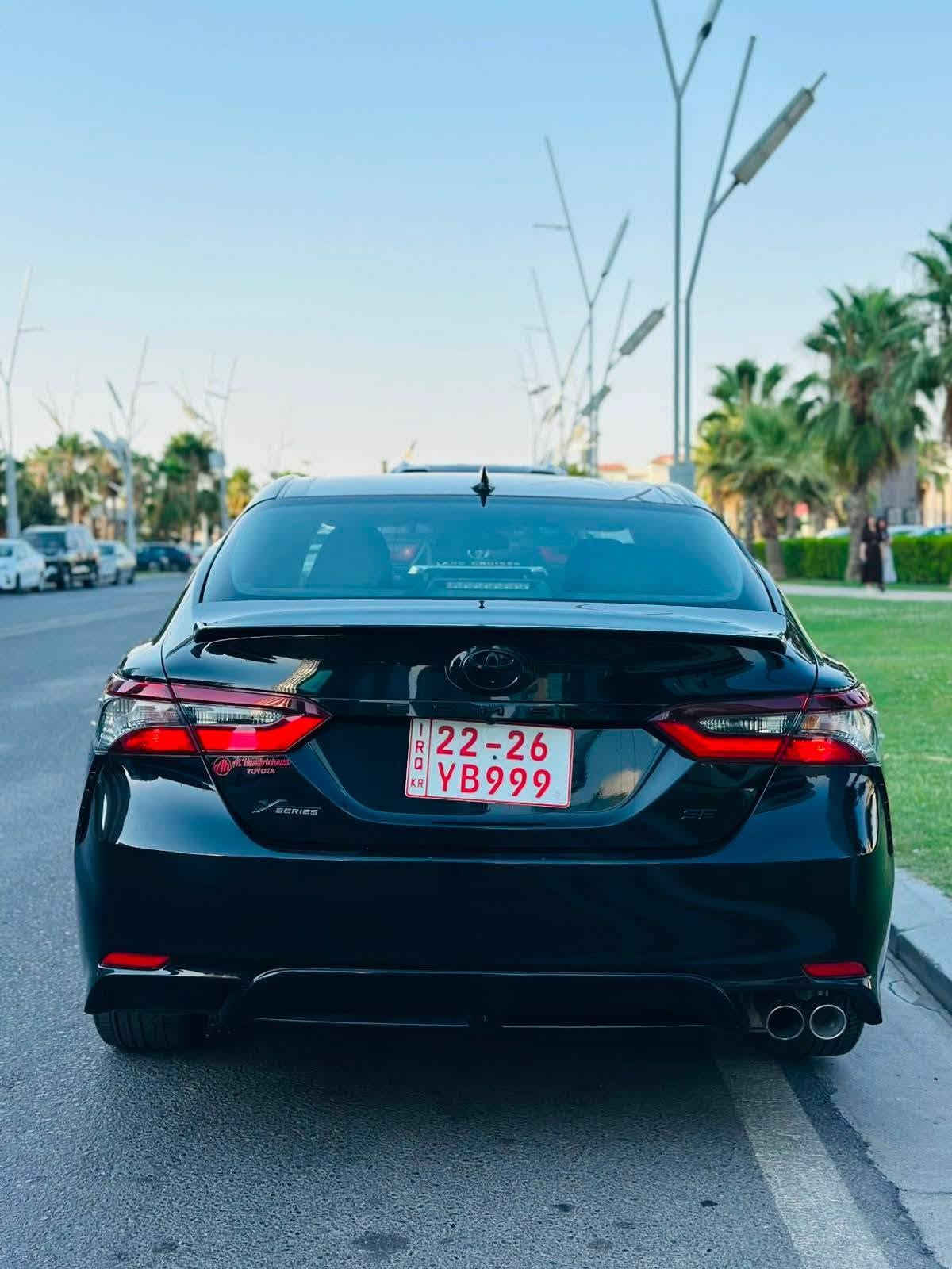 النوع: تويوتا كامري SE
اللون: اسود 
الموديل 2024
السعر 186 $
الموصفات. SE + X7🖤
كراسي جلد بلادي
عليها كت بلادي X7
كراسي كهرباء 
تحكم ستيرن
نظام (Normal- Sport - Eco)
رادار امامي رادارات جانبية
قياده ذاتيه
تحديد مسار
مانع انزلاق
شاشه كبيره ايباد
لايت زنون
ويوجد العديد من المواصفات المدهشه

ضرر.  هلال جملغ خلفي صبغ
بدون دواخل 💯 
ايرباك فقط بردة راجع ستتم
بجم  و خلفي كبس 
العنوان
اربيل معرض اربيل كارس
بدون رقم تترقم شمالي فقط
للاتصالات والاستفسار 📞***********☎️***********
@@
