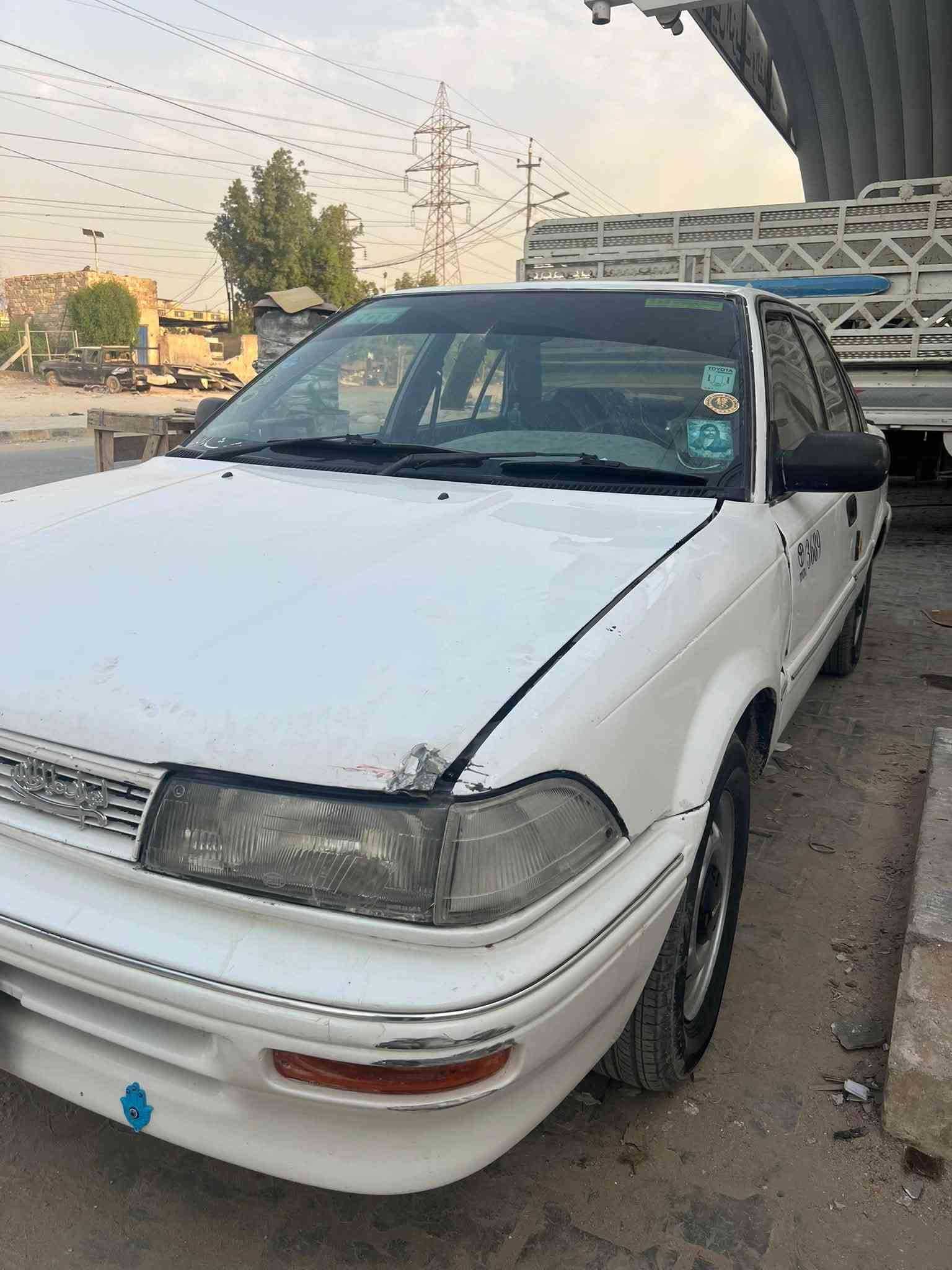 كورله 1991
كير مكينه حداديه جدد
السياره نضيفه بيهة بس ضربه خفيفه بلبنيد موضحه بصوره
دواخل جدد
رقم قادسيه 
سنويه ماصاقطه 
مداور ثاني يوم 
السعر ٤٧ وبيهة مجال 
مكاني نجف حي الانصار 
للاستفسار اتصل ***********
