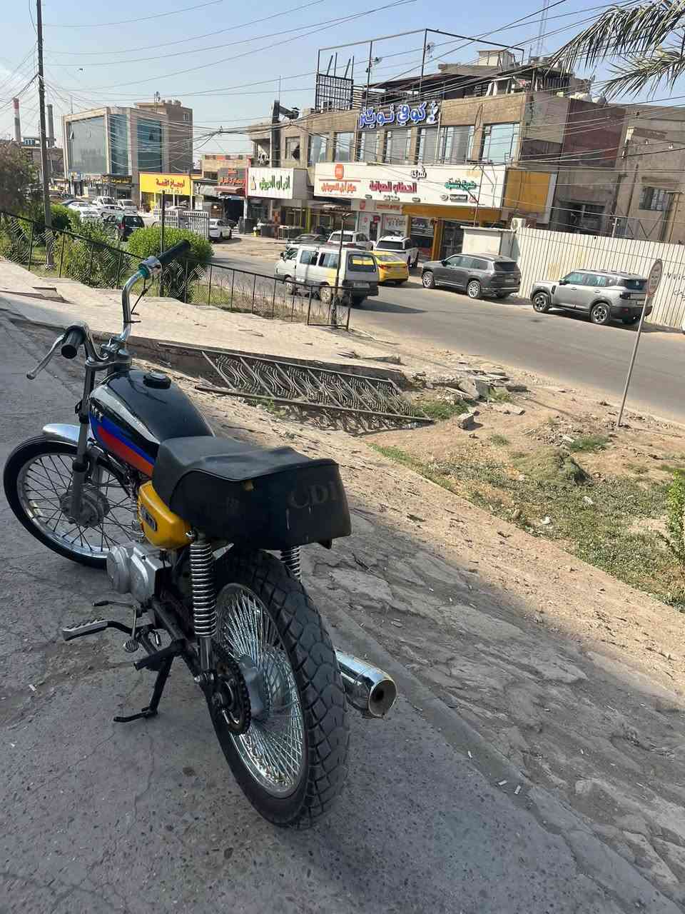 سلام عليكم دراجه نامه أربعه كير محرك خير من الله مثل ما جاي شوف بصور رايدها 300وبيها مجال مكاني بغداد الدوره ***********
