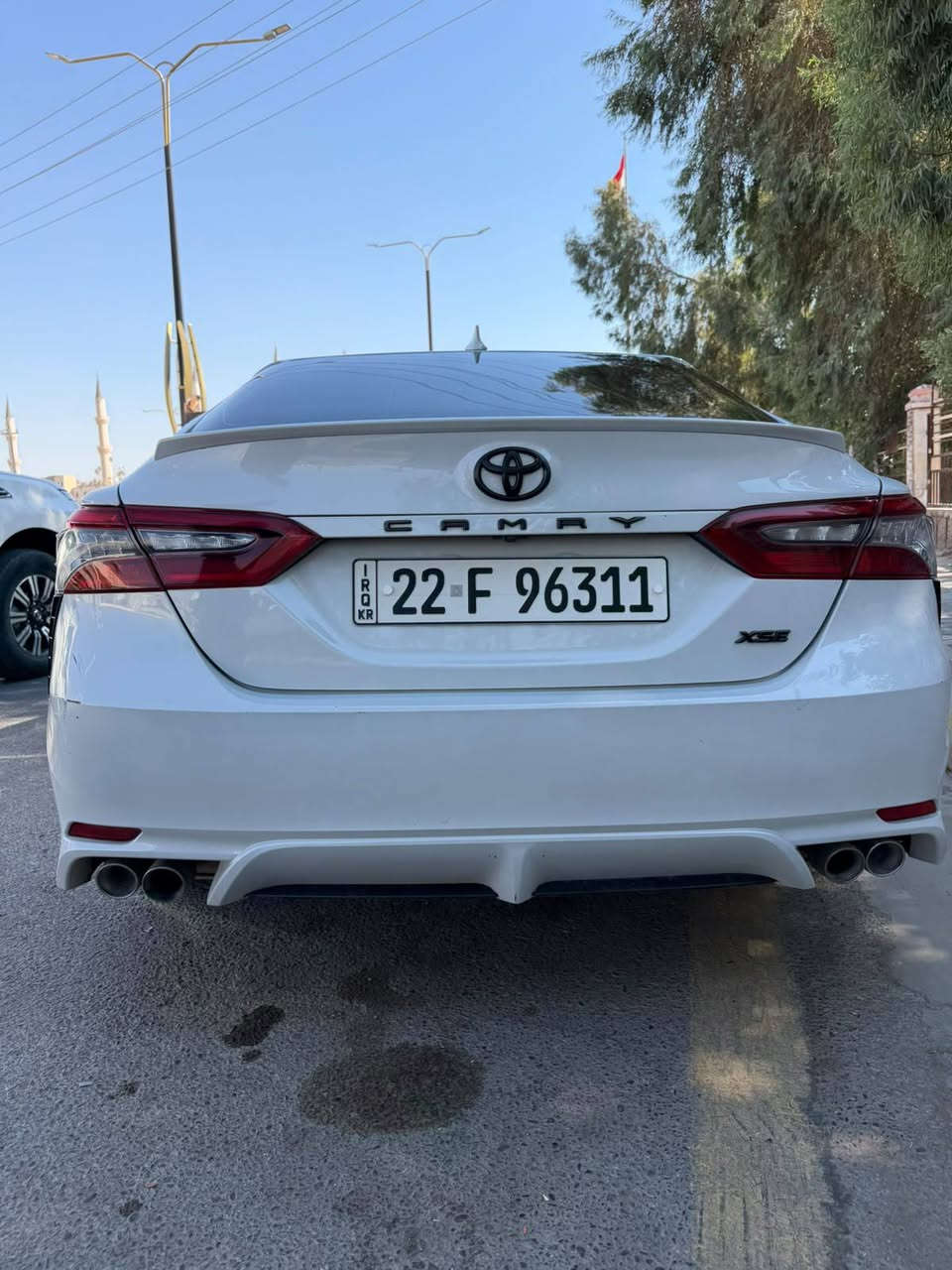 كامري ٢٠٢٤ فول عدا البانراما أعلى فئة ميحتاج اذكر المواصفات معروفة XSE أرقام شمالي تحويل مباشر  الضرر ٣ مثل ما موضح بالسونار  سيارة جديدة بمعنى الكلمة السعر ١٨٥ و بيها مجال مكاني الفلوجة الاتصال ***********
