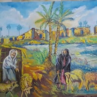 لوحة زيتية • ٨٠×٦٠ سم • واتساب