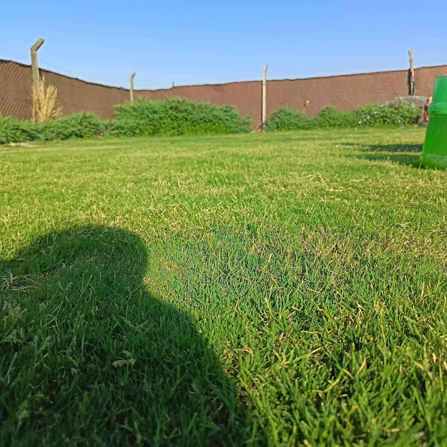 السلام عليكم قطعه طابو زراعي سند 25 مساحه 300 متر شارع عرضه 9 متر  ماء وكهرباء متوفر القطعه مسيجه BRC بيها حديقه مثل ما موضح بالصور والفيديو 25 مليون مكان القطعه طريق المطار مقابل اسواق حازم العجياوي للاستفسار الاتصال ***********

