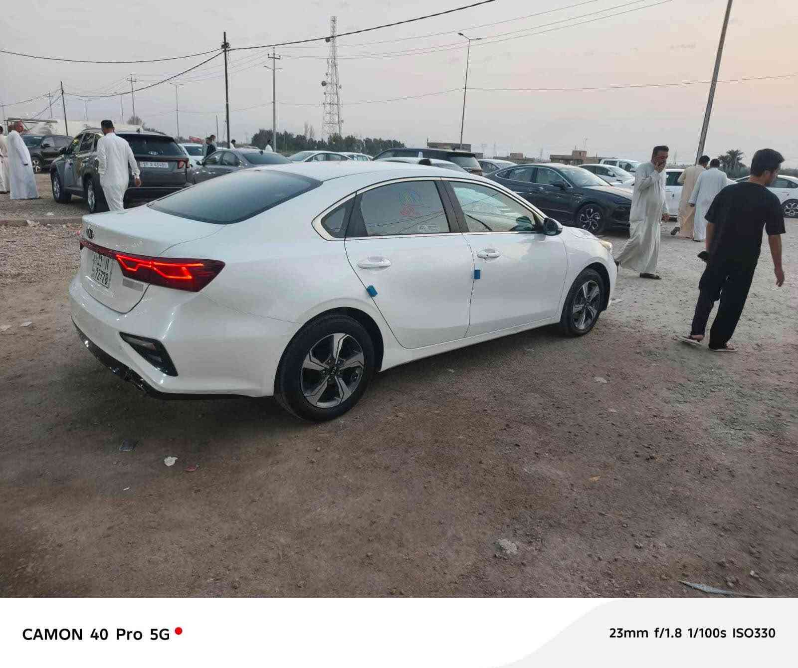 كيا سيراتو خليجي 
محرك 1600 
موديل 2019 
مواصفات فول 
بصمه تشغيل 
لايت لد تحكمات 
صندوق ذكي 
ماشيه 103 km
سعر 148 وبيه مجال 
رقم بغداد بسمي مداور ثاني يوم 
سنويه وهزه جديده الأستفسار 
*********** السماوا, المثنى

نص مكتوب في الصور:
- CAMON 40 Pro 5G 23mm f/1.8 1/50s ISO305
- CAMON 40 Pro 5G 23mm f/1.8 1/55s ISO393
- CAMON 40 Pro 5G
- 23mm f/1.8 1/50s ISO289
- CAMON 40 Pro 5G 23mm f/1.8 1/100s ISO304
- CAMON 40 Pro 5G 23mm f/1.8 1/100s ISO330
- CAMON 40 Pro 5G 23mm f/1.8 1/100s ISO310
- CAMON 40 Pro 5G 23mm f/1.8 1/55s ISO477