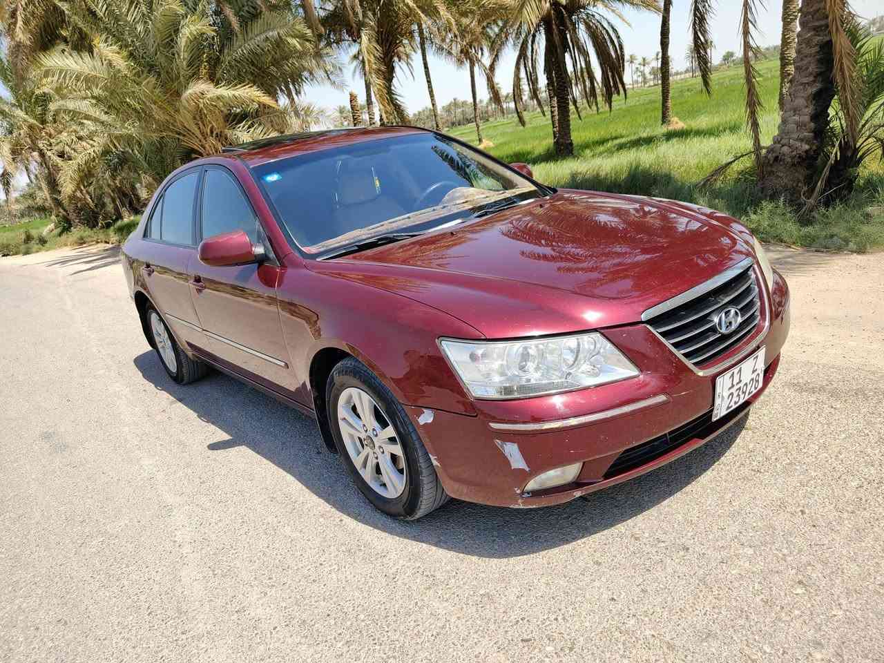 يالله للبيع فقط  بدون مراوس
سوناتا موديل 2009خليجي كفاله من الضربه 
بيه فقط ٣قطع كلير اثر جراد كفاله من تبديل وفتح سونار داخل منشور مكينه ٢٤٠٠فول فتحه سياره جديده 
رقم بغداد تحويل مباشر جاهزه من مكينه كير حداديه تخم تاير كله شرط تبريد ثلج ⛄️ 
السعر 105$بيه مجال بسيط جدا مكان نجف الحيره

***********
