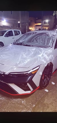 �🚗 للبيع هيونداي إلنترا N 2025 – اللون سموك 💎 ممشى 2000 ميل فقط… شبه ج...