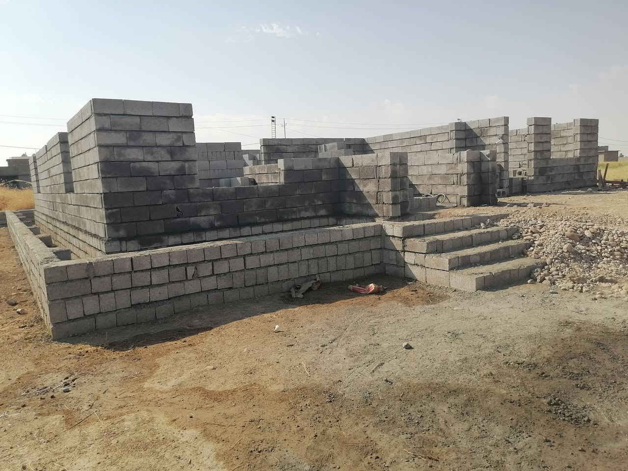 السلام عليكم يوجد كادر بناء بلوك وشغل درجة وألى والاستفسار *********** بإدارة ابو رواد الجبوري
