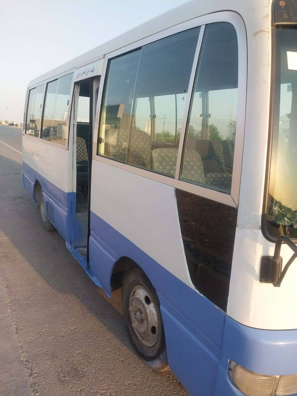 كوستر نيسان 2002 كير مكينه اكسن بشرت صبغ حزام رقم سنويه اصلي بس مندل صاحب السنويه وين سعر 77 اومجال للاستفسار رقم ***********
